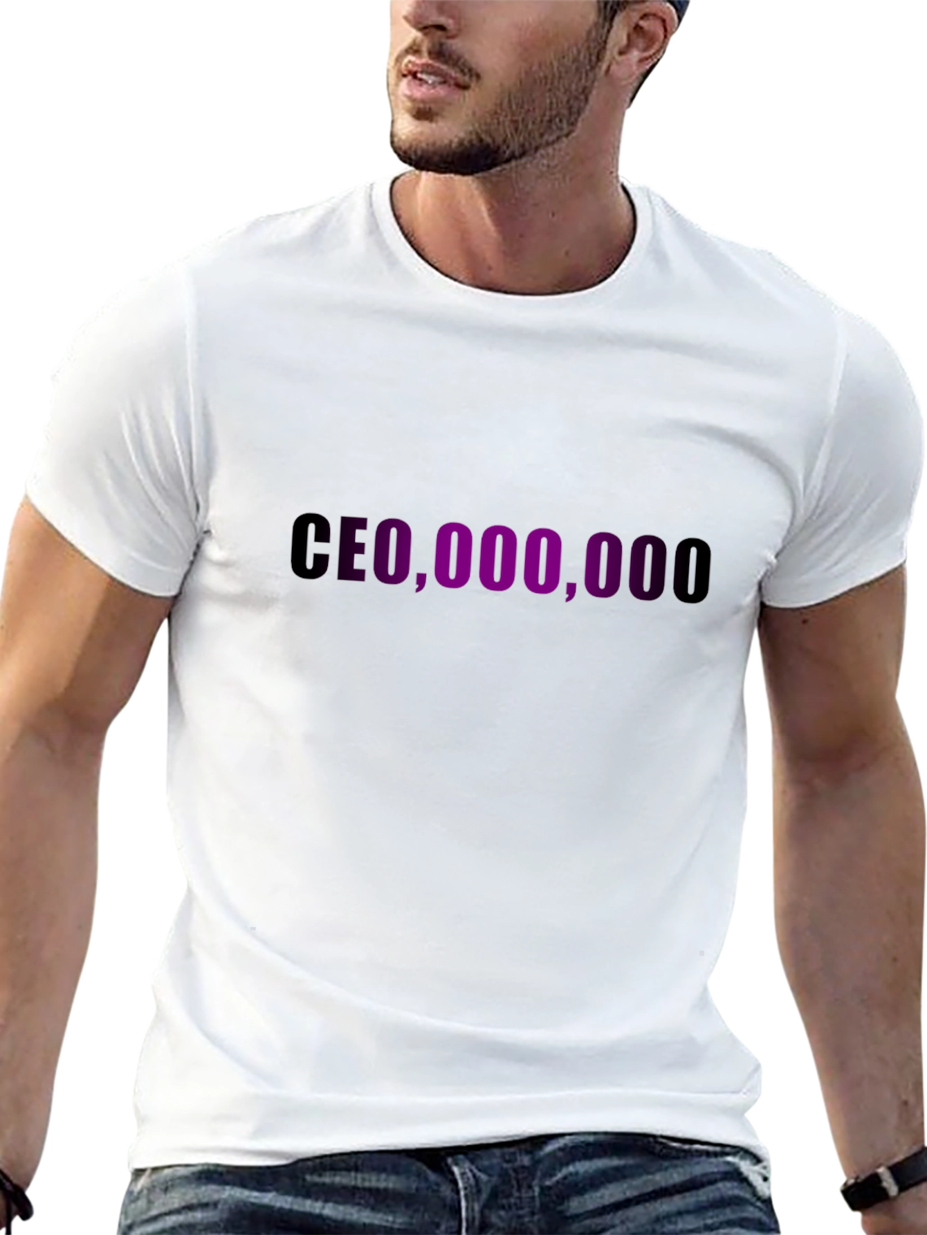Black CEO Millionaire T-Shirt - Black Graphic Tee view 13