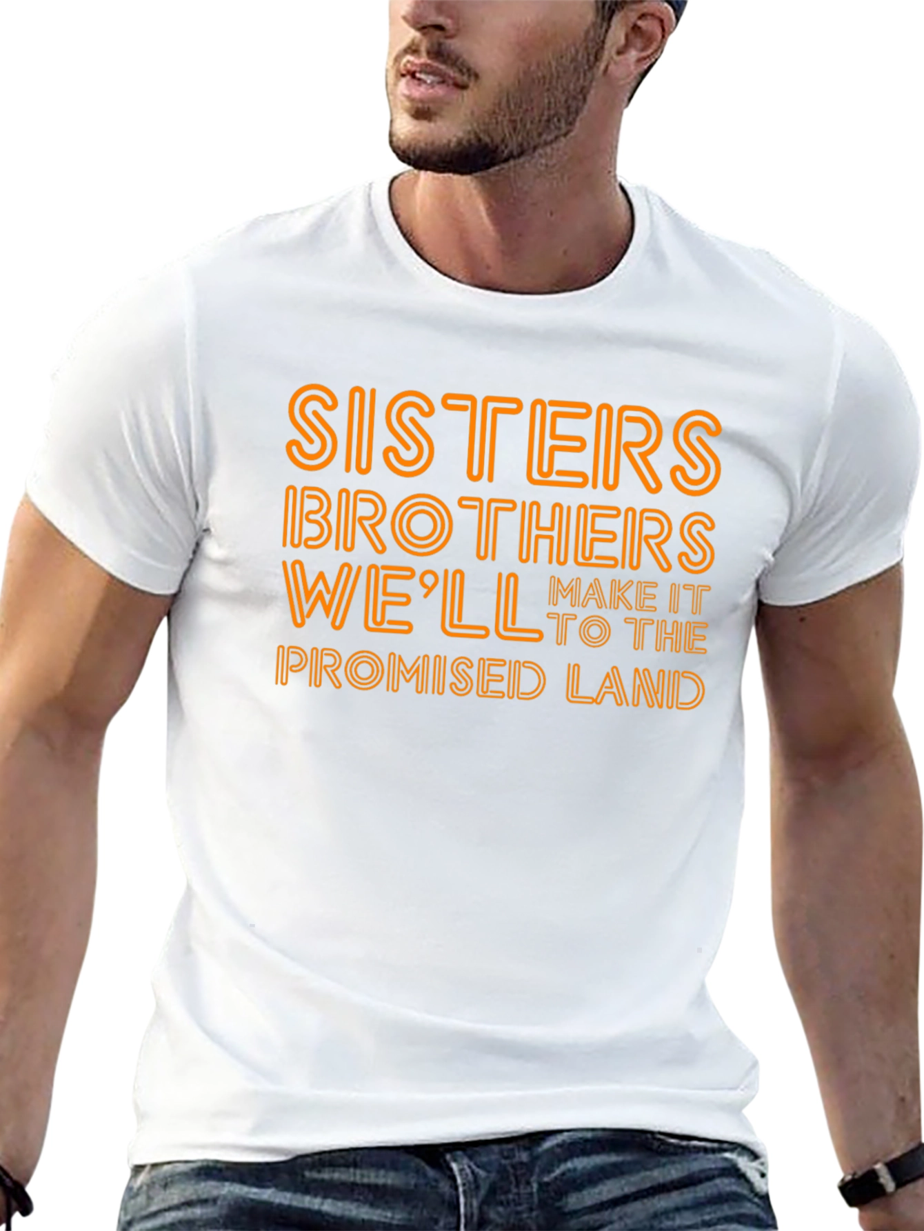 Black Sisters Brothers Graphic T-Shirt view 13