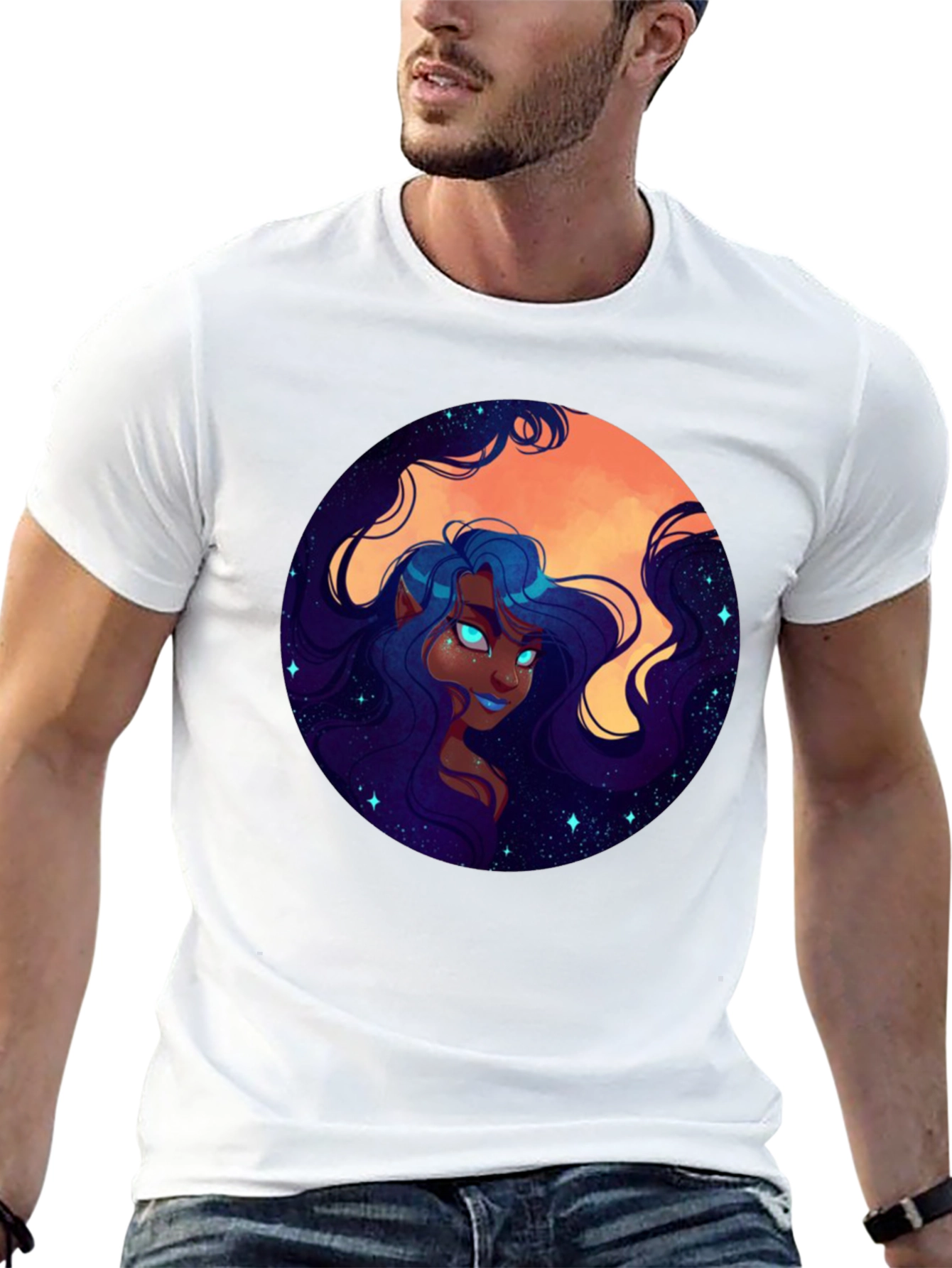 Celestial Elf Graphic T-Shirt - 13