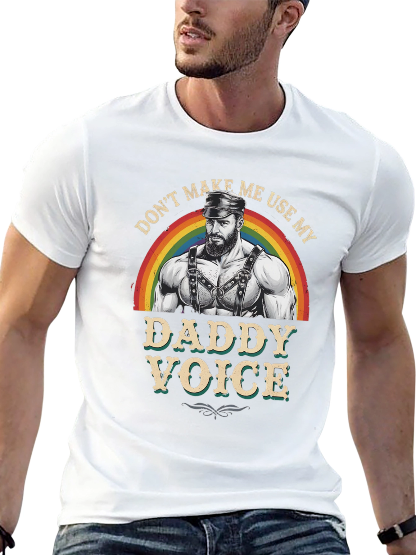 Black Don't Make Me Use My Daddy Voice T-Shirt view 13