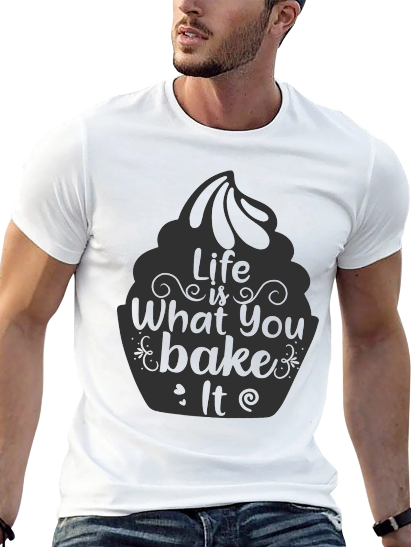 Black Life is What You Bake It T-Shirt view 13