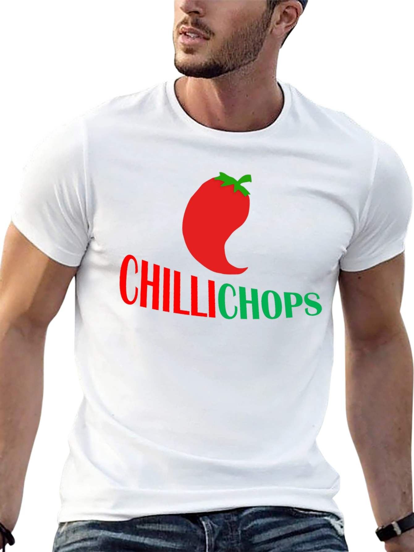 Black Chilli Chops Graphic T-Shirt - Spicy Style view 13