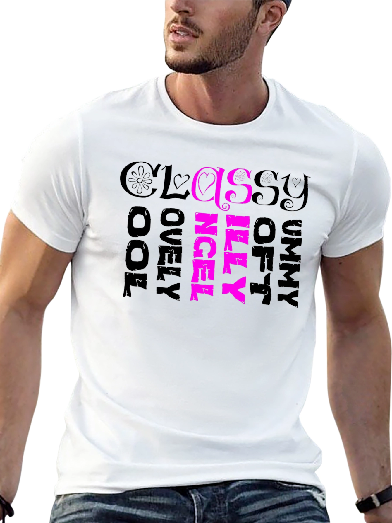 Black Classy Illy T-Shirt - Soft & Lovely view 13