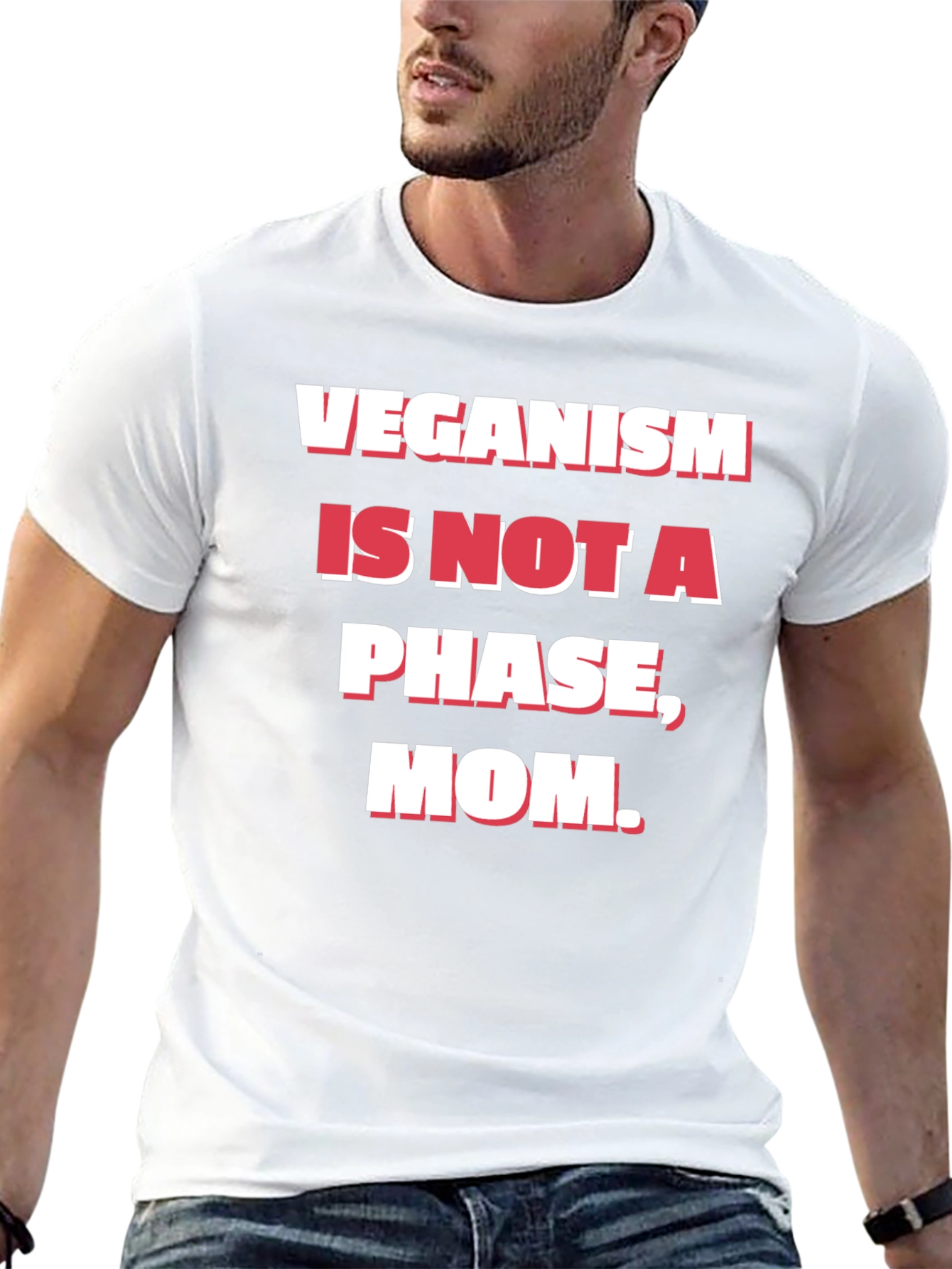 Black Veganism is Not a Phase Mom T-Shirt view 13