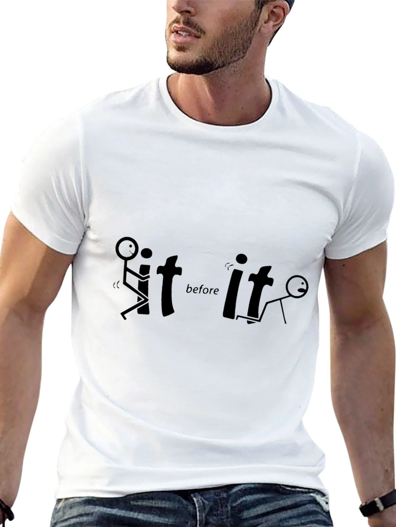 Black F**k It Before It F**ks You T-Shirt view 13