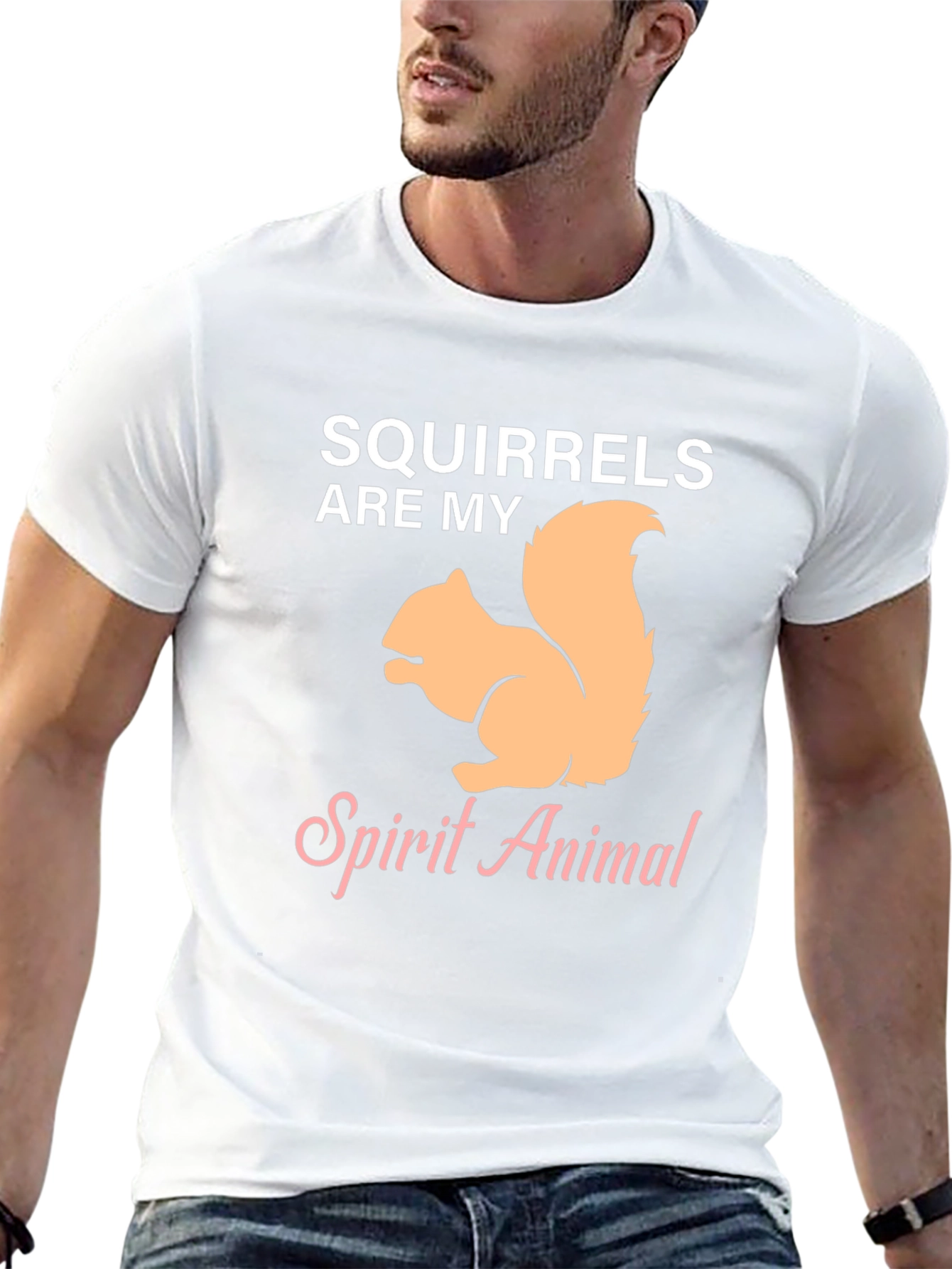Black Squirrels Are My Spirit Animal Graphic T-Shirt view 13
