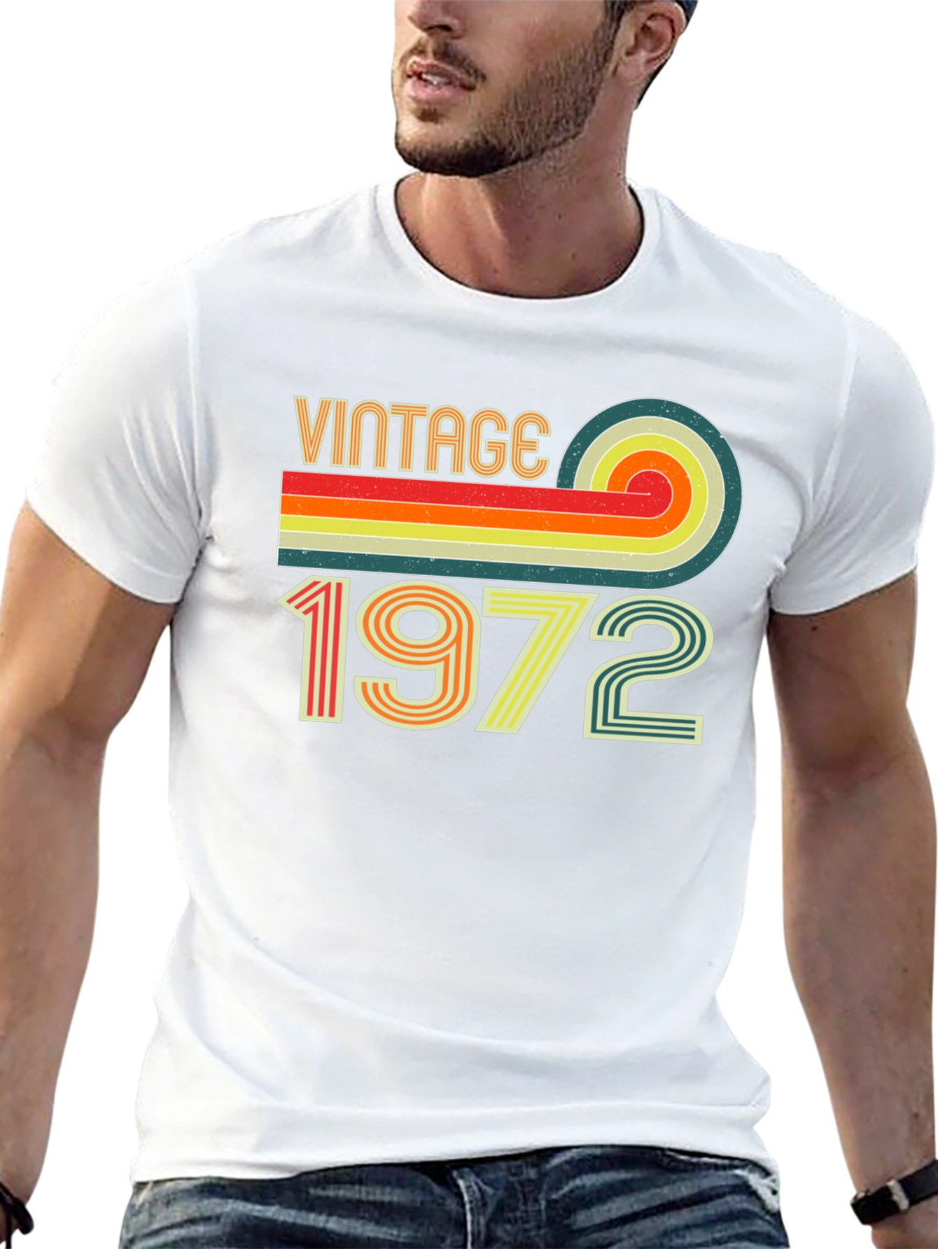 Black Vintage 1972 Graphic Tee view 13
