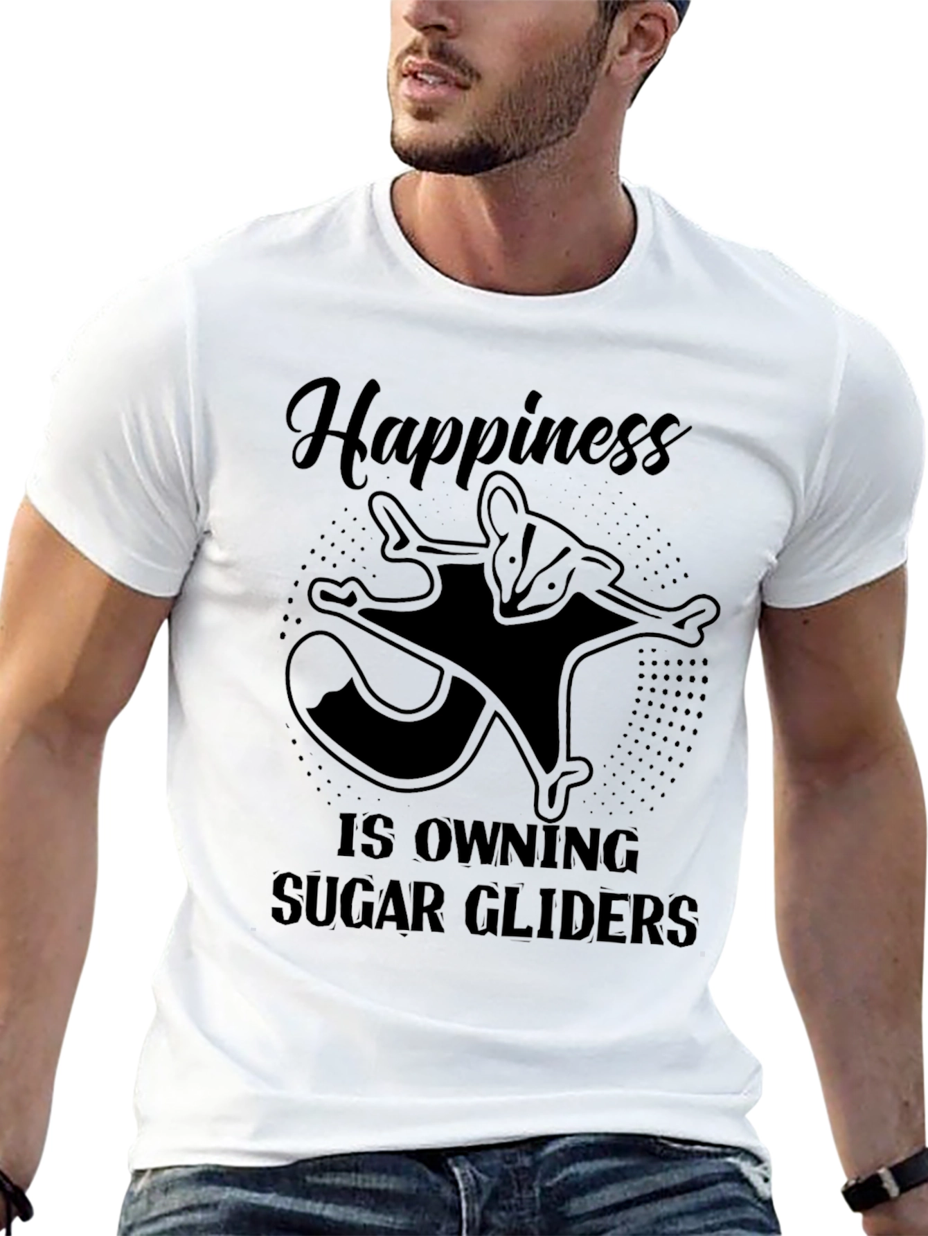 Sugar Glider Happiness T-Shirt - 13