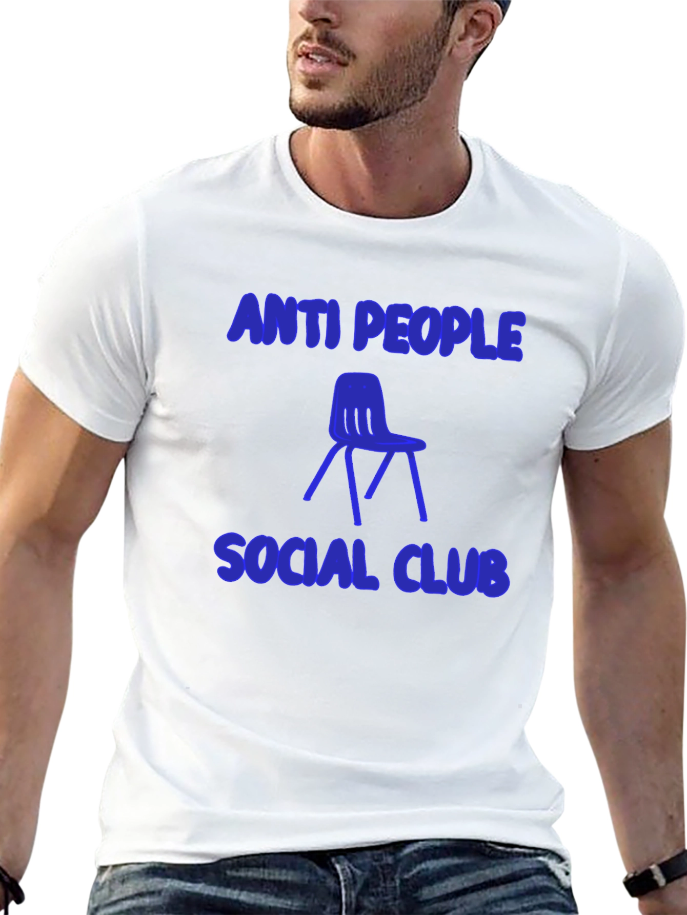 Black Anti People Social Club Graphic Tee view 13