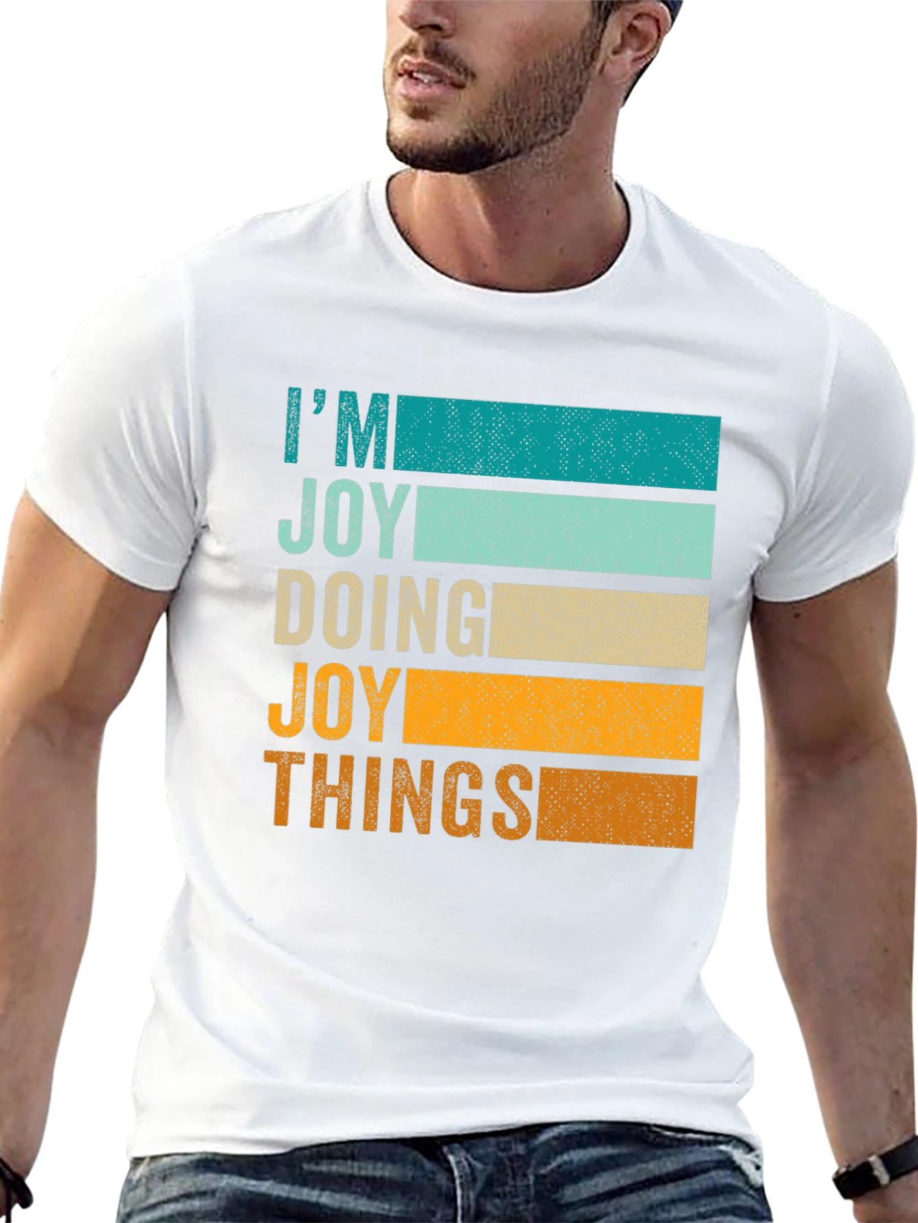 Black I'm Joy Doing Joy Things Graphic Tee view 13