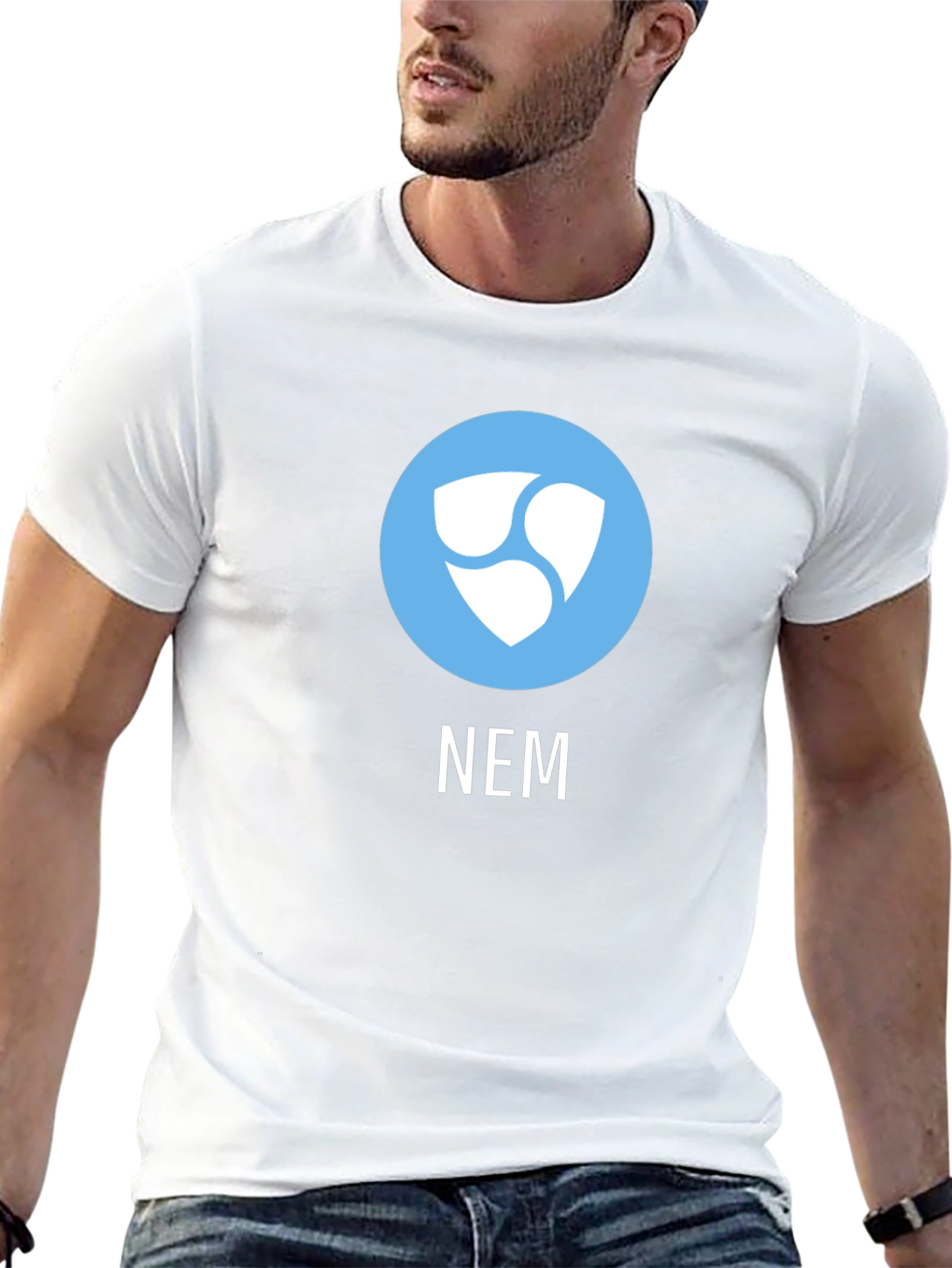 Black NEM Crypto Black T-Shirt view 13