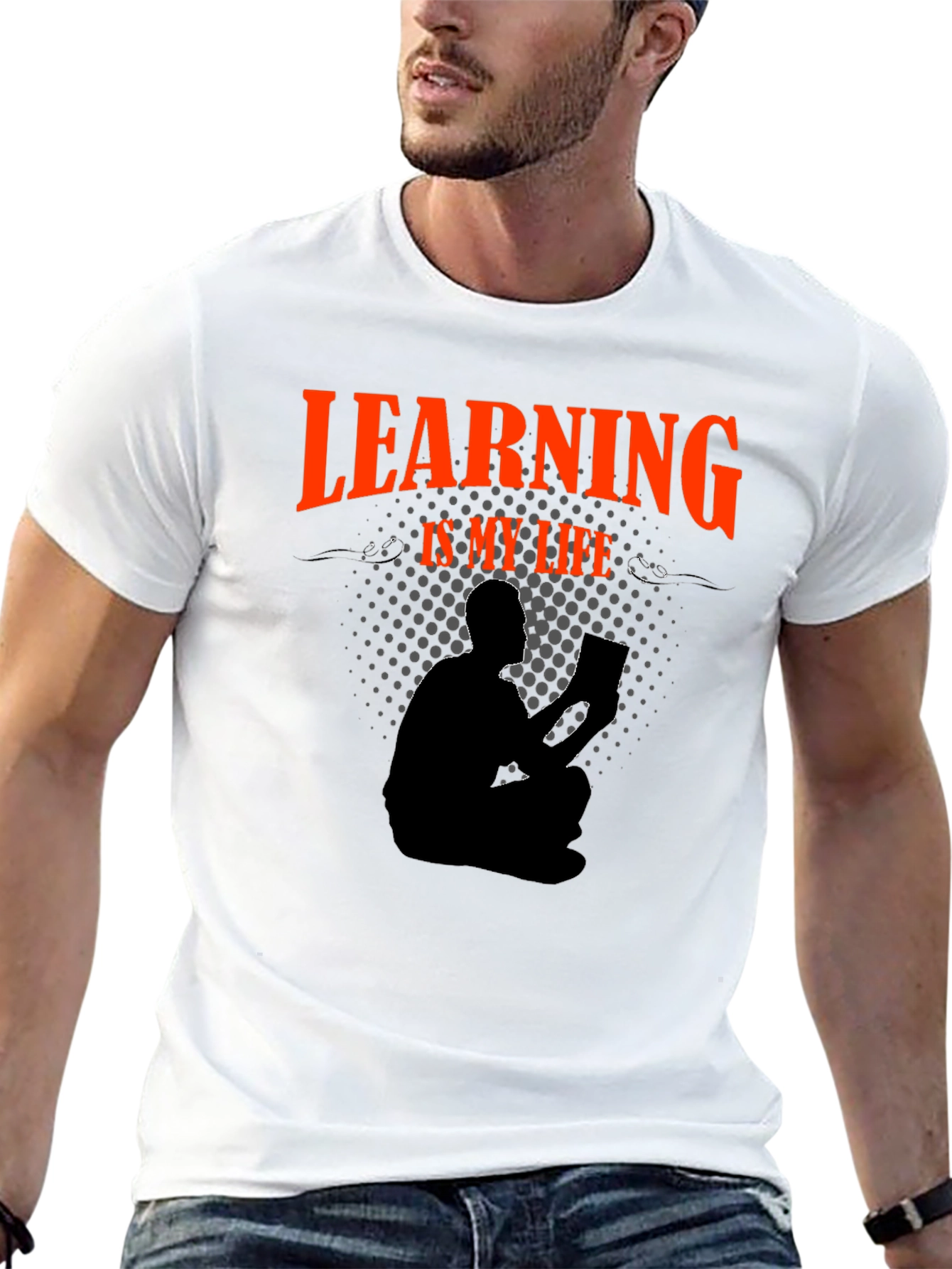 Black Learning is My Life T-Shirt view 13