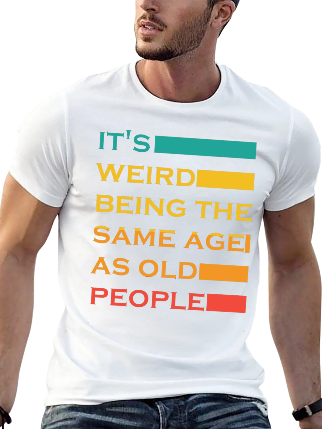 Black Funny Age Quote T-Shirt view 13