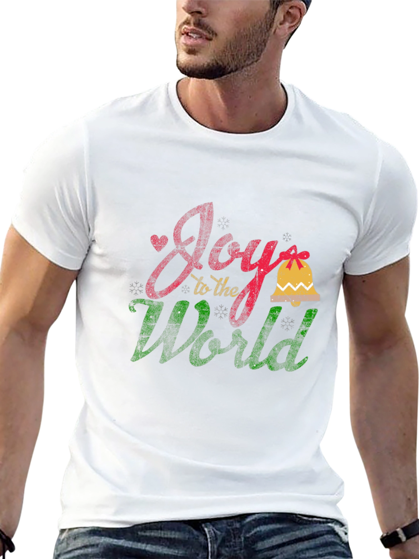 Joy to the World Holiday T-Shirt - 13