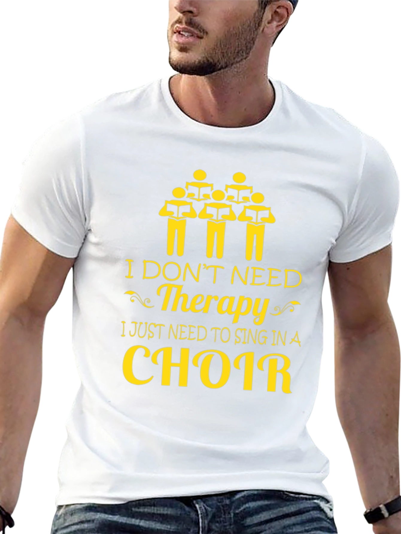 Black Choir T-Shirt: I Don't Need Therapy, I Need To Sing! view 13