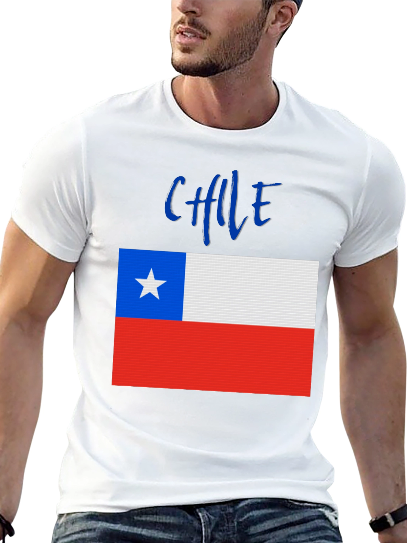 Chile Flag Graphic Tee - National Pride T-Shirt - 13