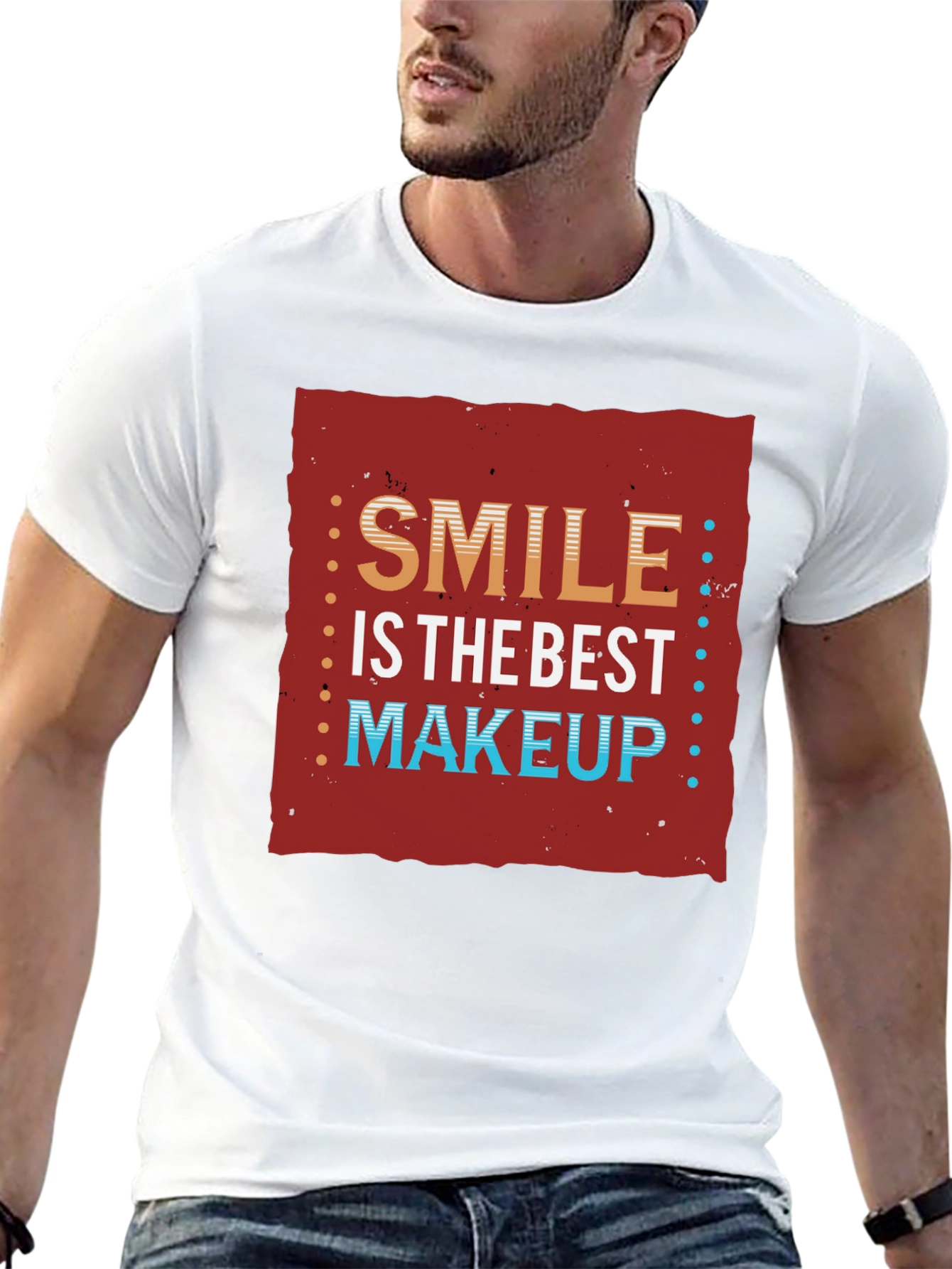 Black Smile is the Best Makeup Graphic T-Shirt view 13