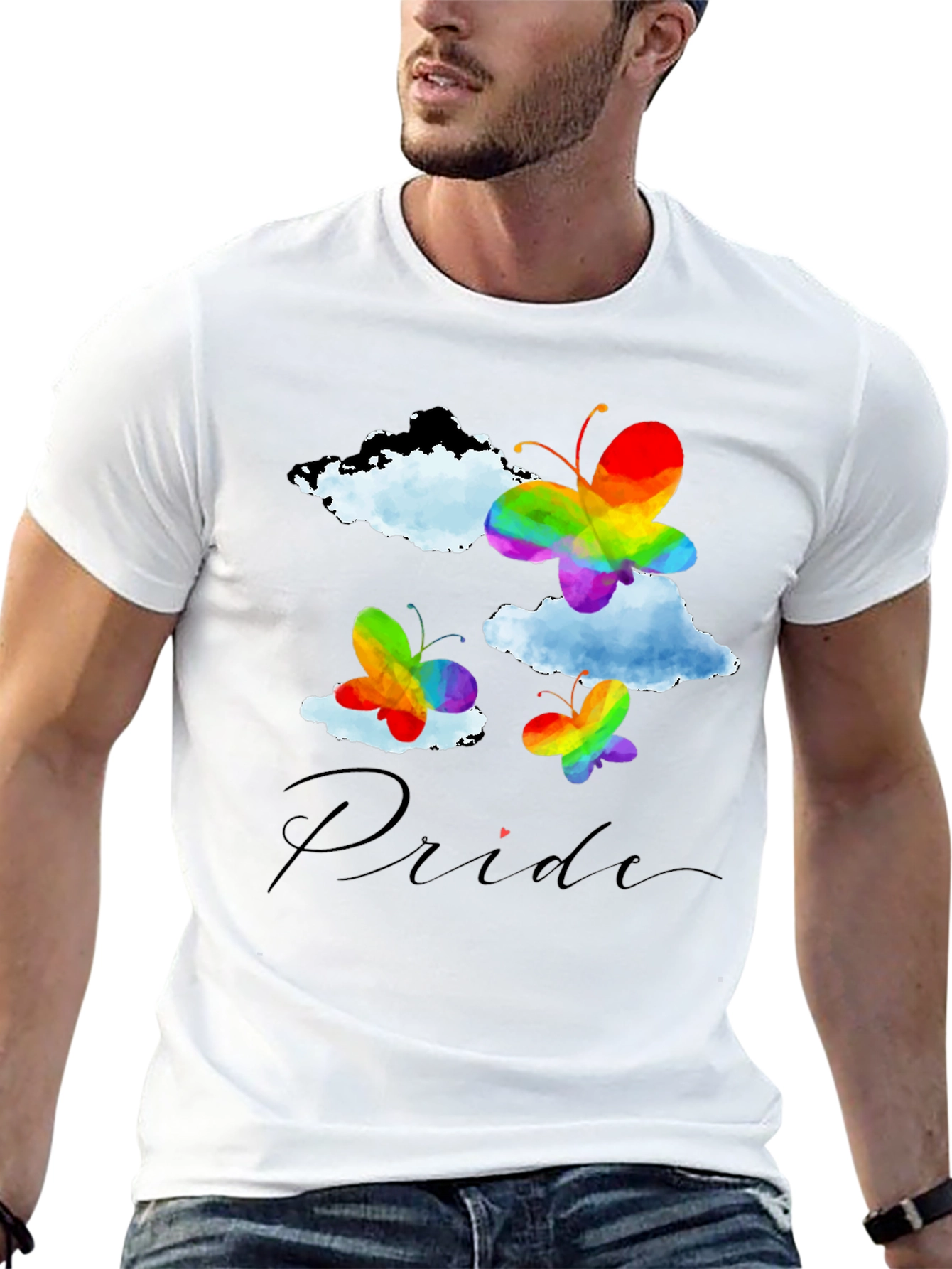 Black Pride Butterfly Graphic Tee - Celebrate Love! view 13