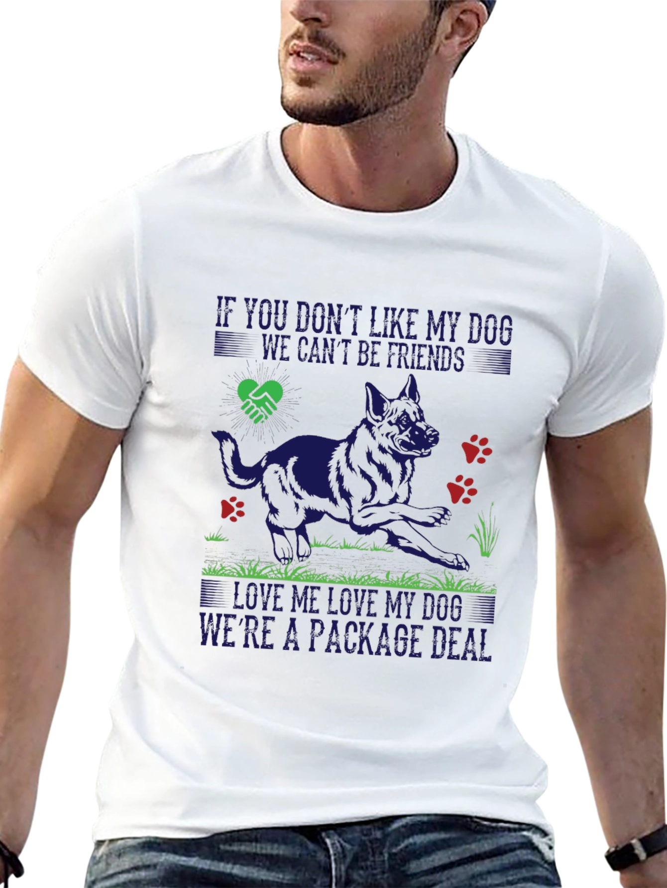 Black Dog Lover T-Shirt: If You Don't Like My Dog view 13