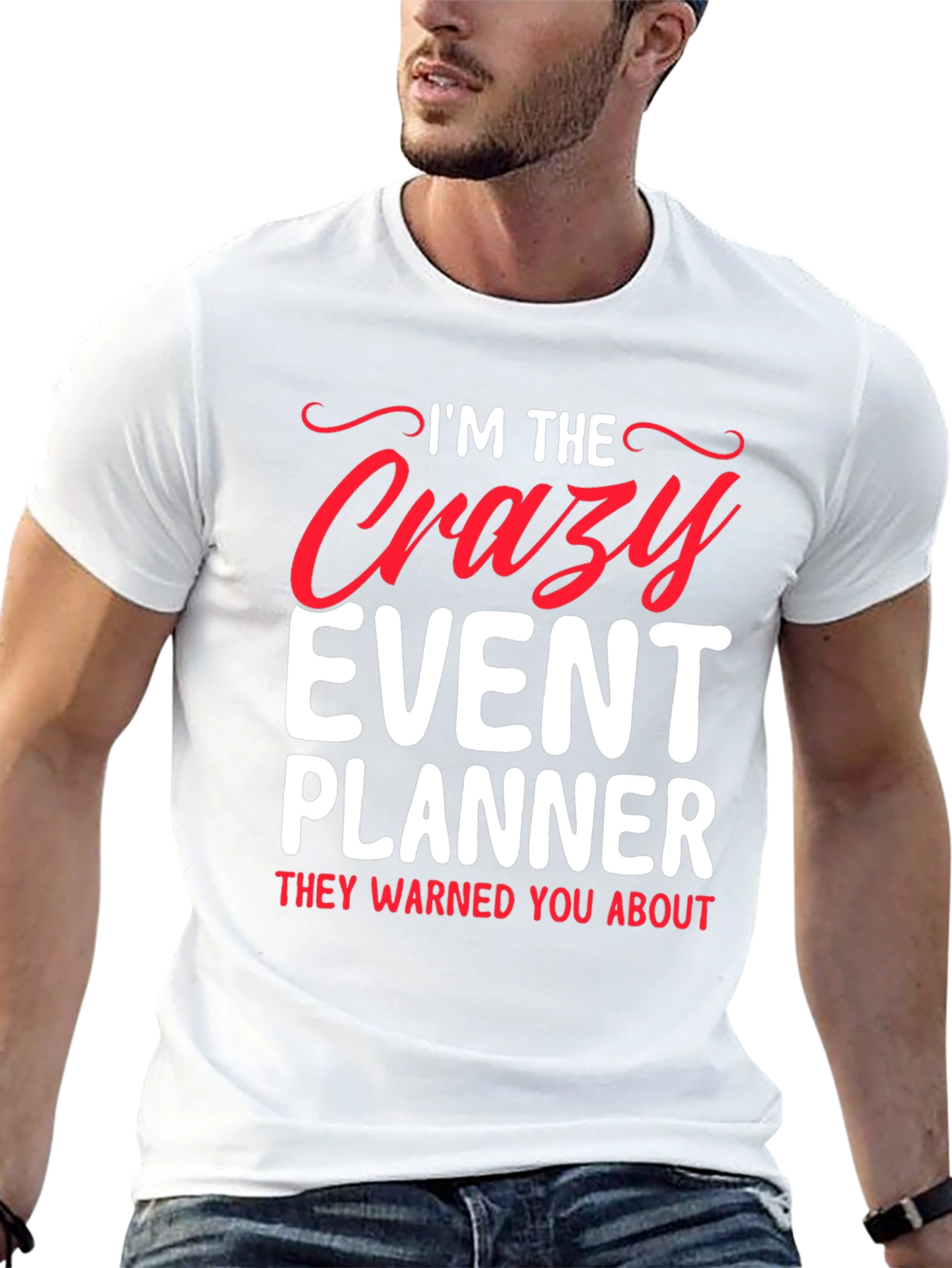 Black Crazy Event Planner Graphic Tee view 13