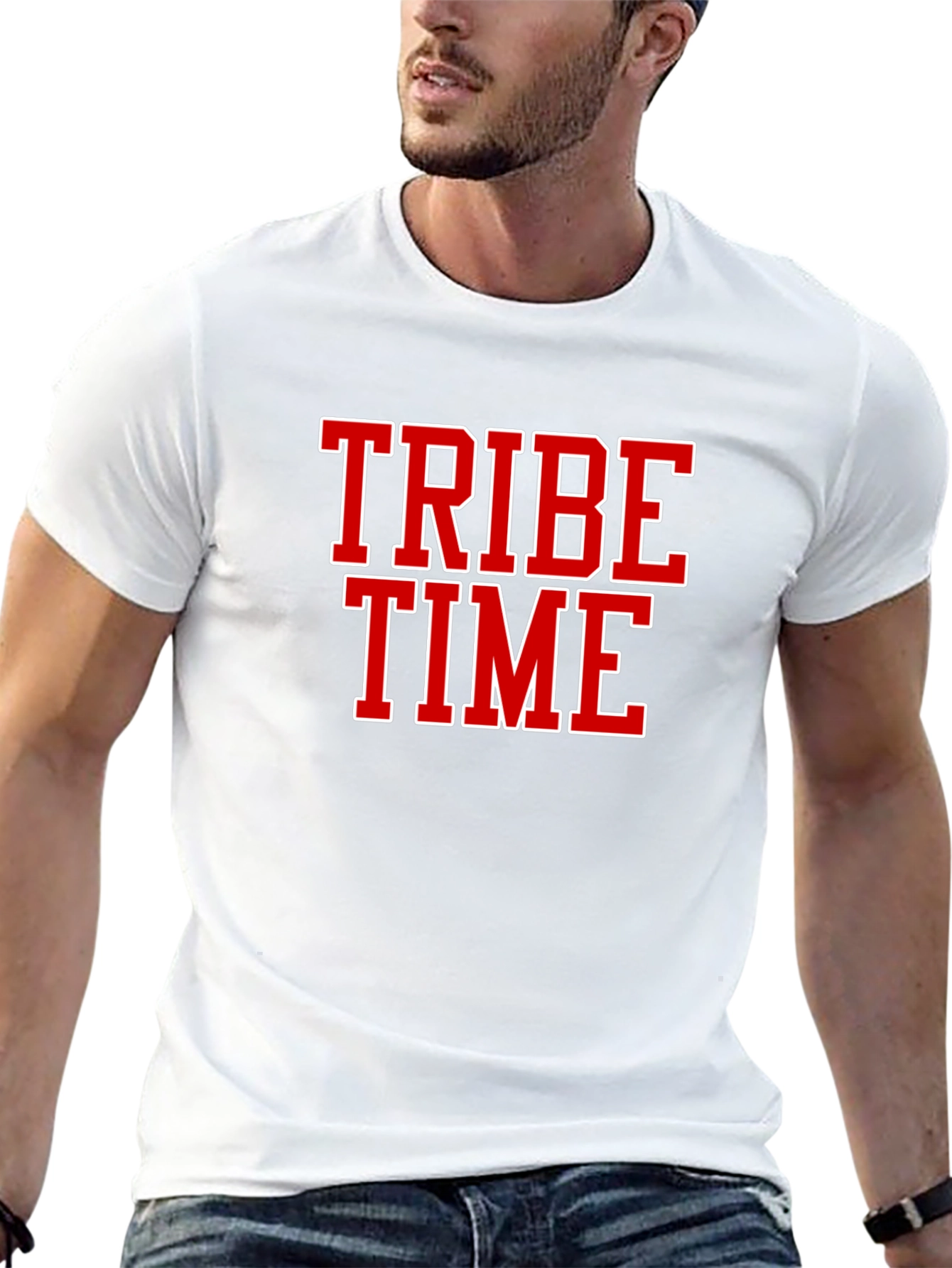 Black Tribe Time Black Graphic Tee view 13