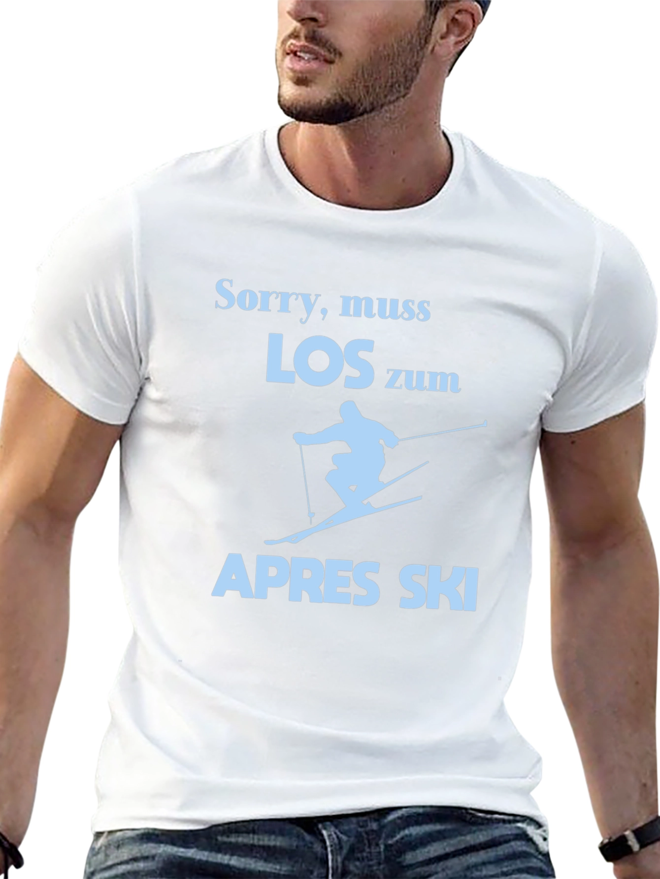 Black Sorry, Muss Los Zum Apres Ski T-Shirt view 13