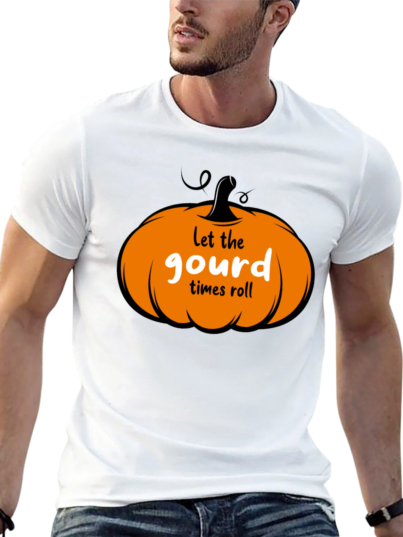 Let The Gourd Times Roll Black T-shirt - 13
