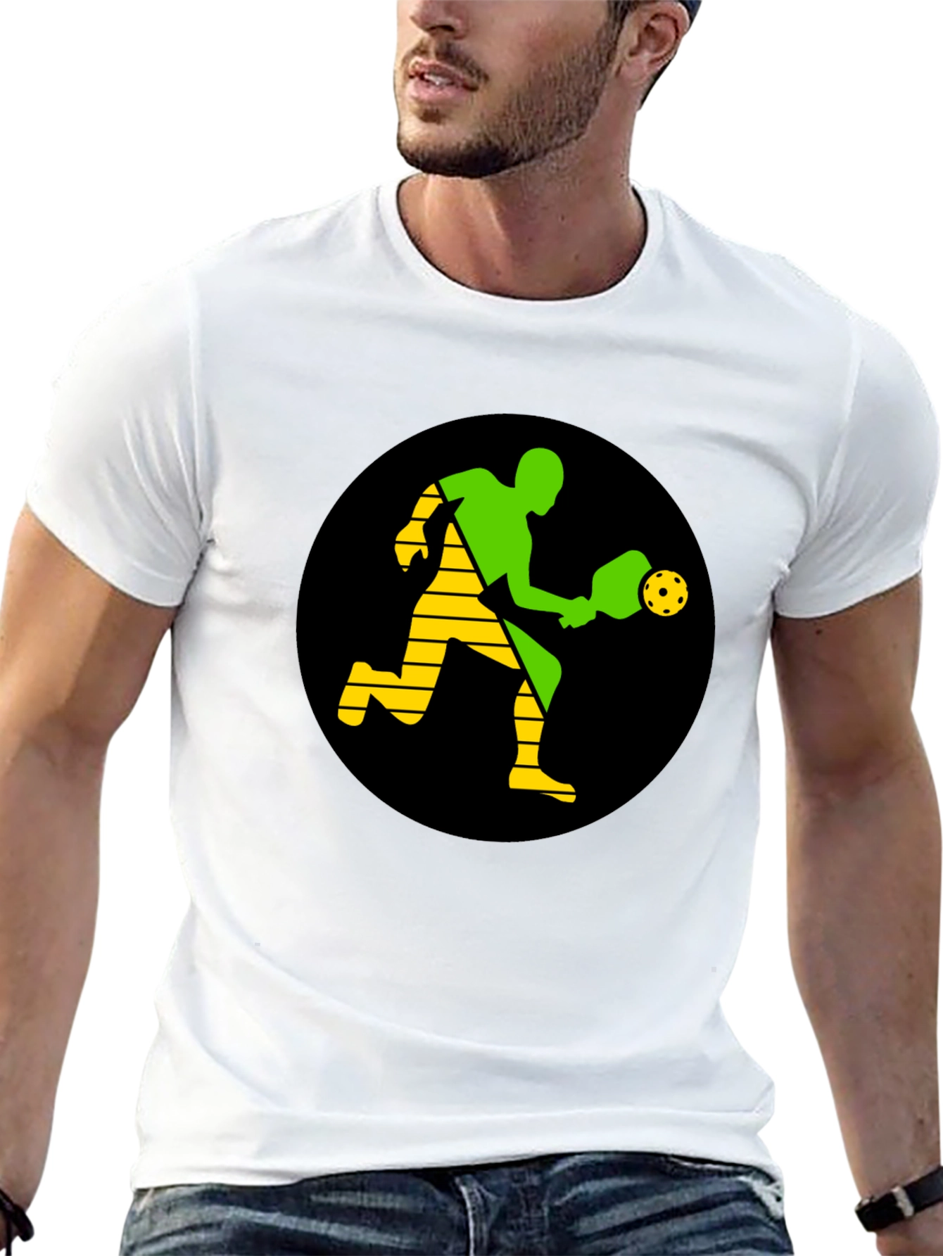 Pickleball Player Graphic Tee - 13