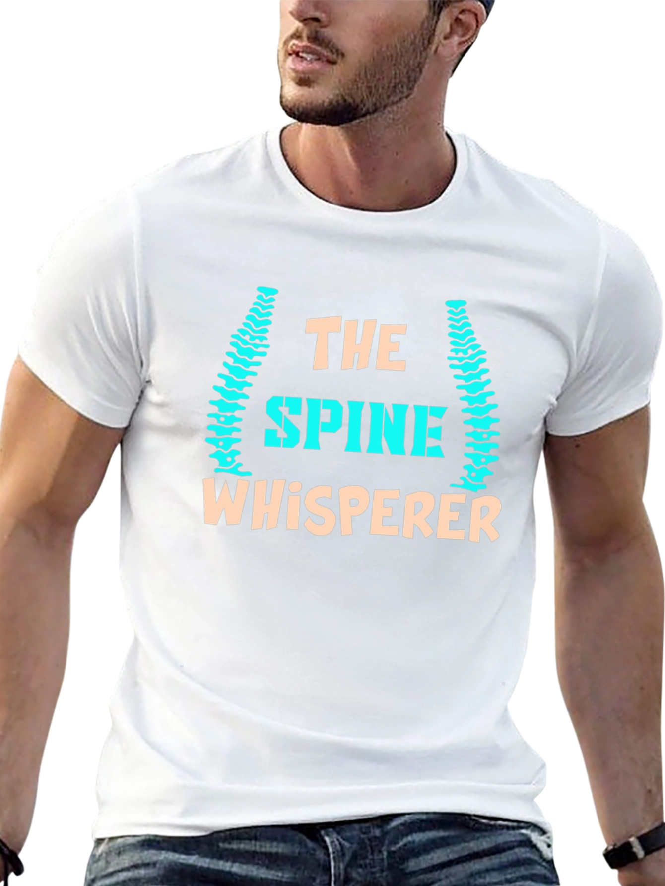 Black The Spine Whisperer T-Shirt - Chiropractic Humor view 13