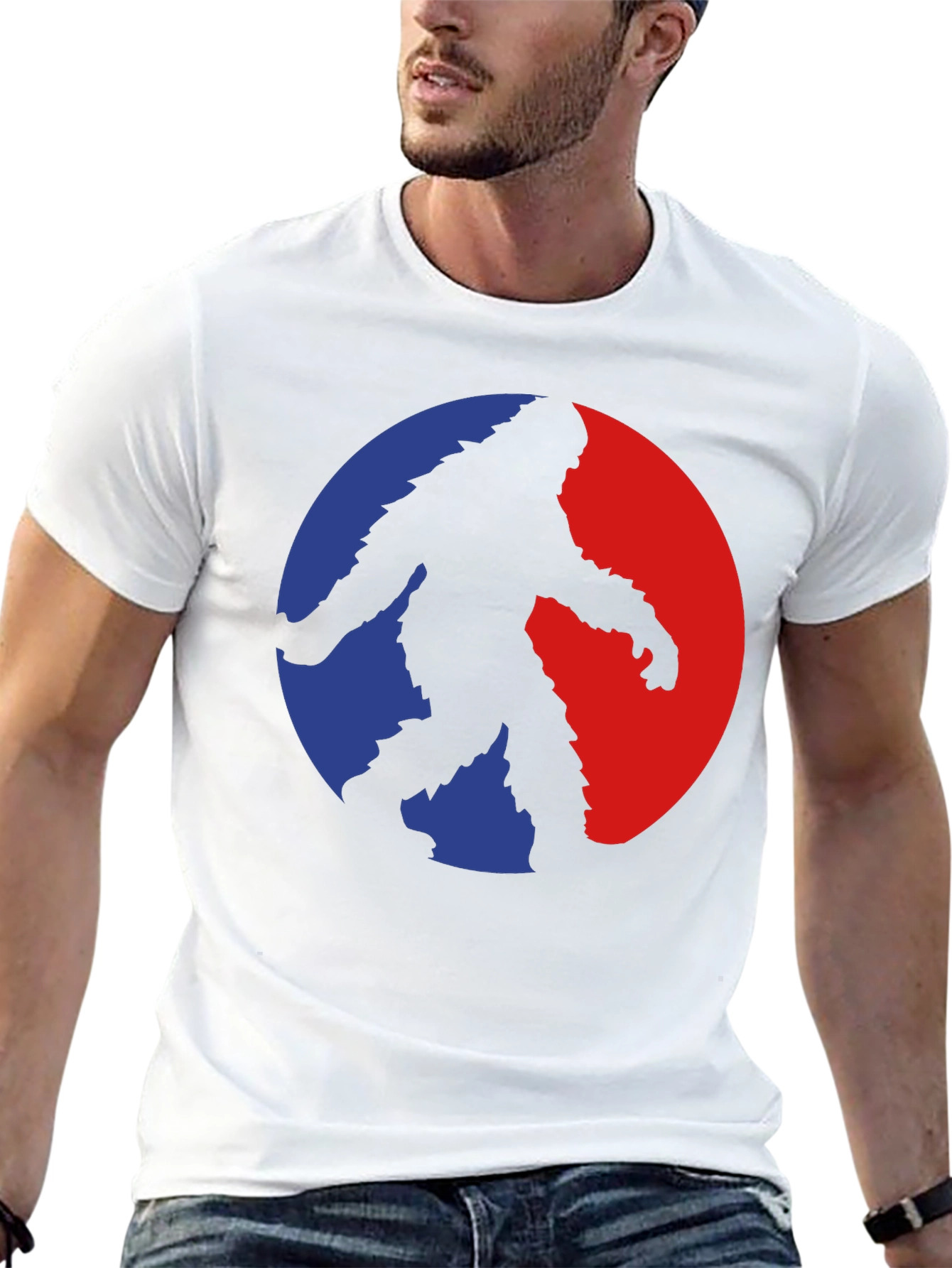 Bigfoot Silhouette Graphic Tee - 13