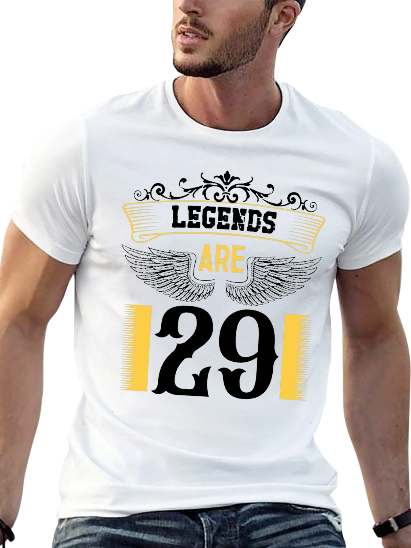 Black Legends Are 29 T-Shirt view 13