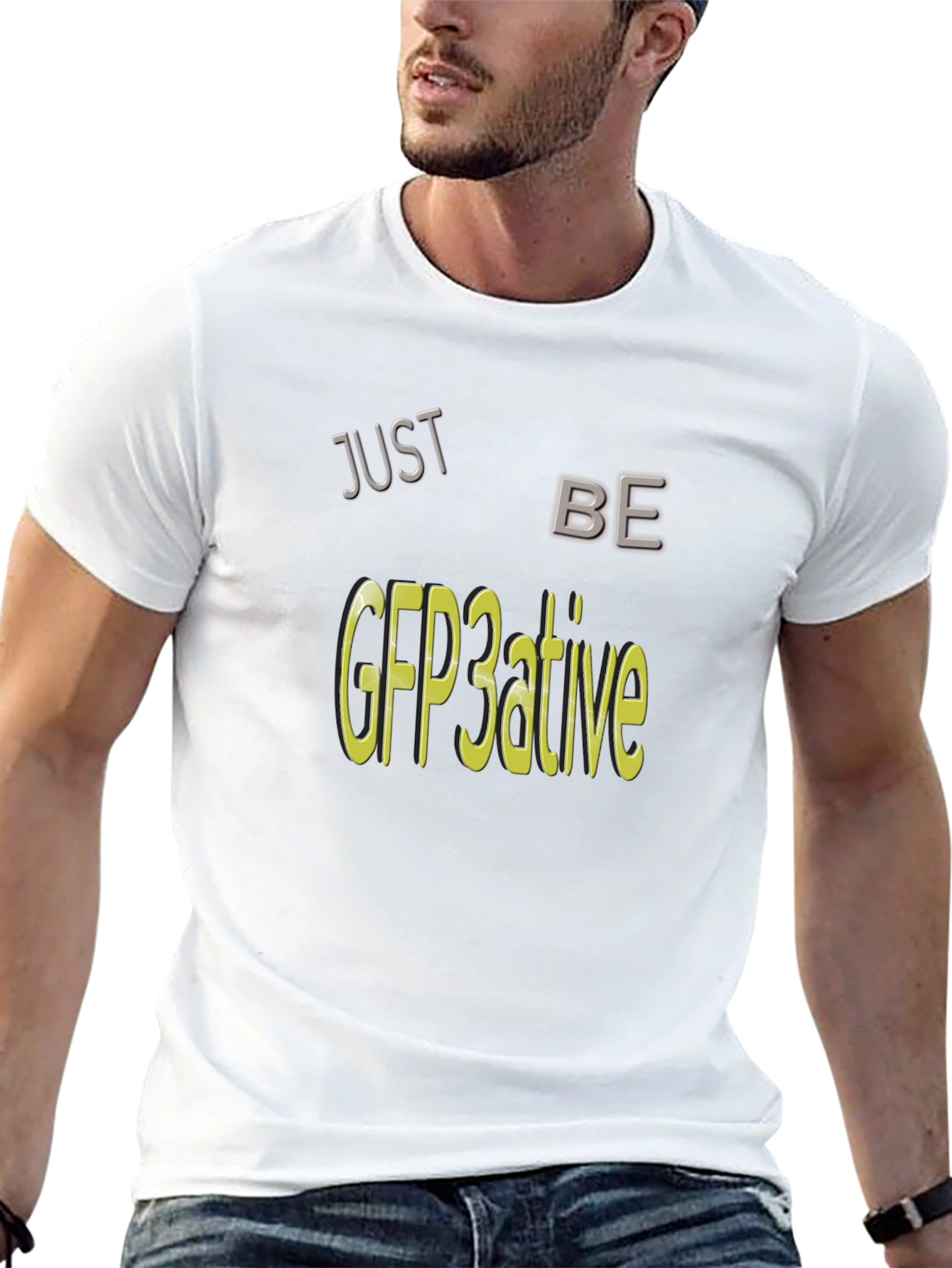 Black GFP3ative Graphic Tee - Just Be Creative! view 13