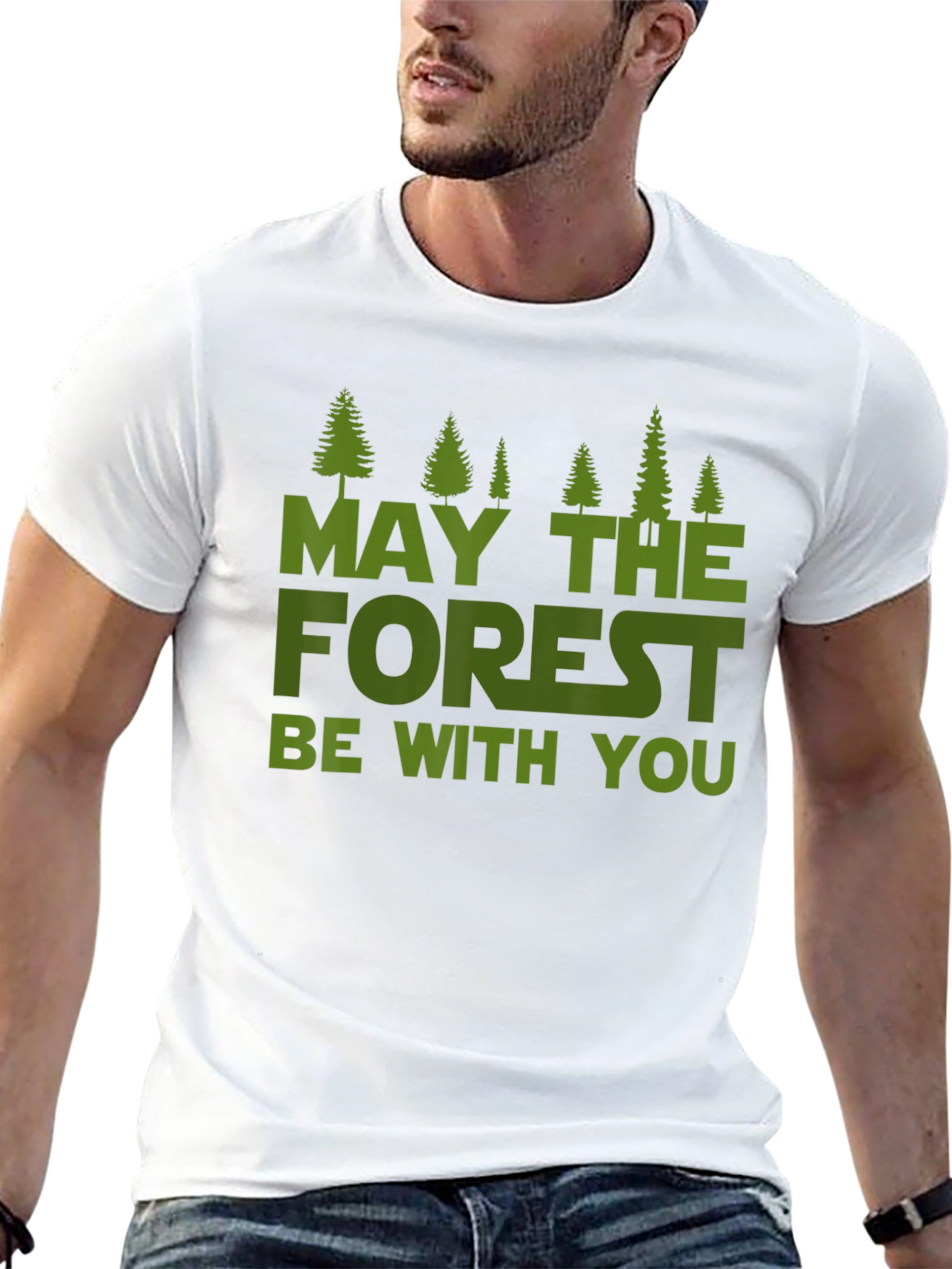 May The Forest Be With You T-Shirt - 13
