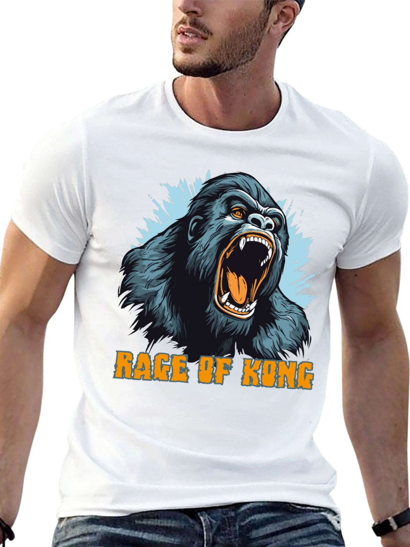 Black Rage of Kong Graphic Tee view 13