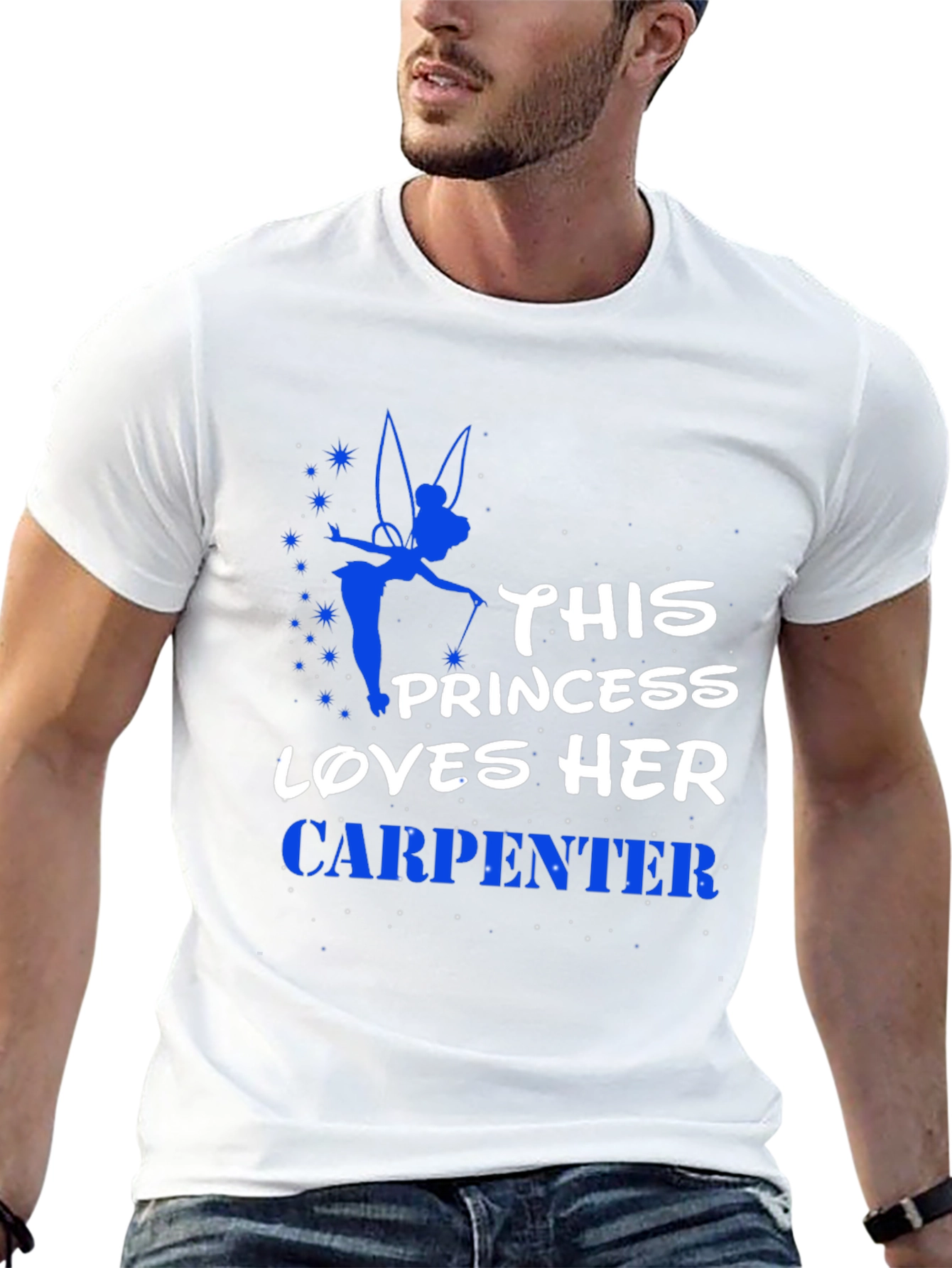 Black Princess Loves Her Carpenter Graphic Tee view 13