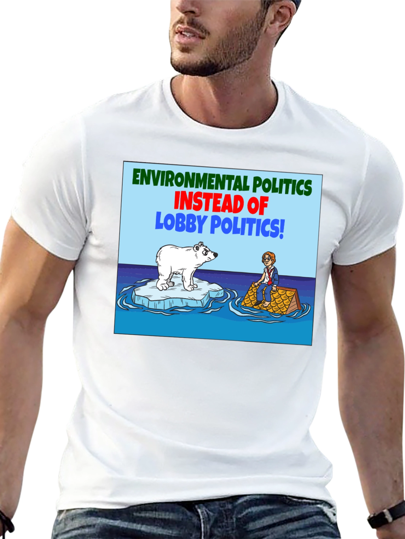 Black Environmental Politics T-Shirt view 13