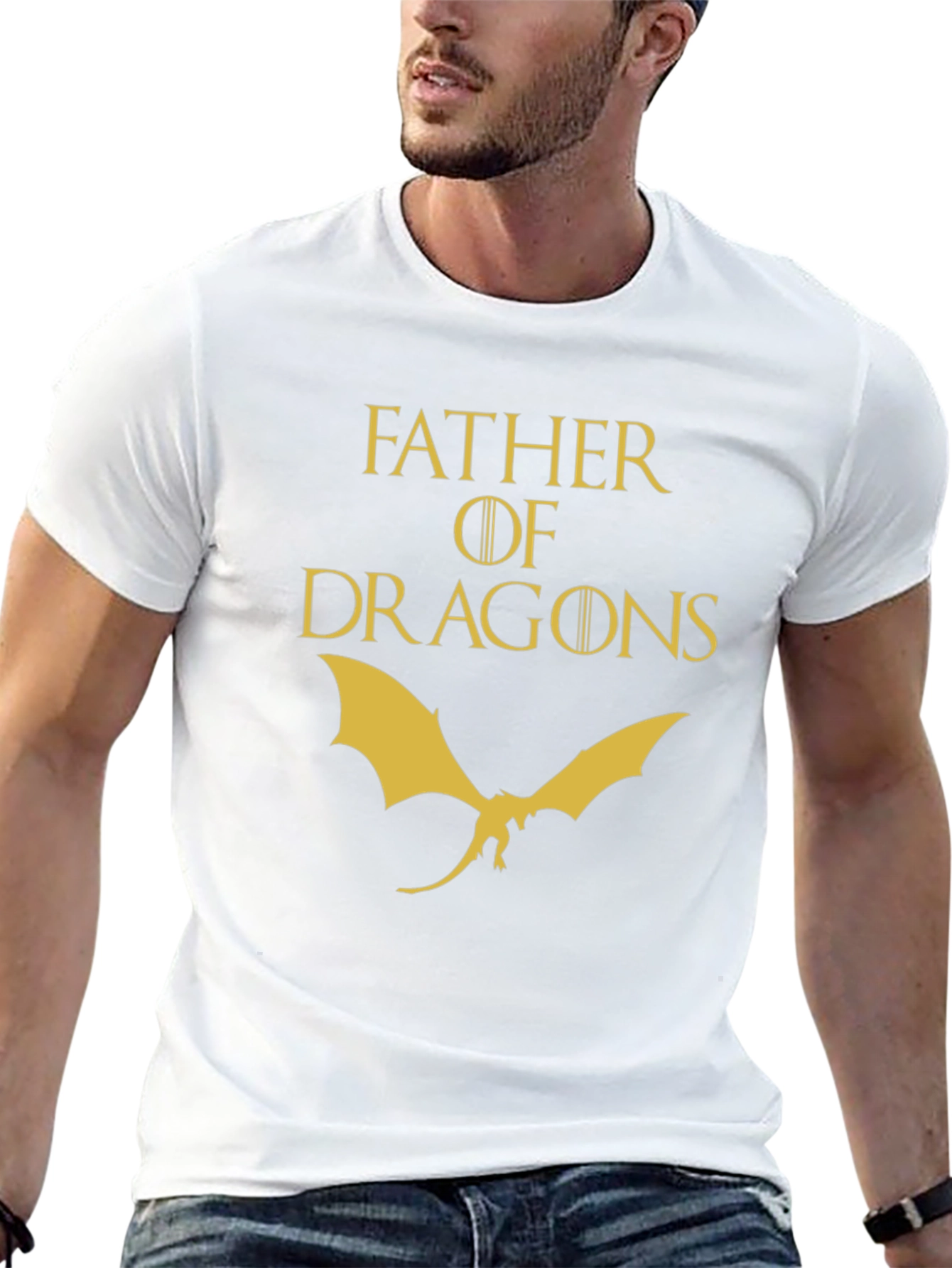 Black Father of Dragons T-Shirt view 13