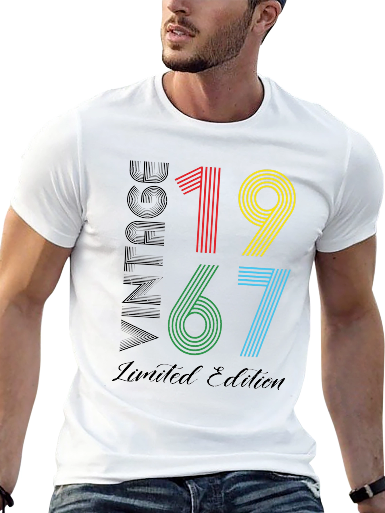 Black Vintage 1967 Limited Edition Graphic T-Shirt view 13
