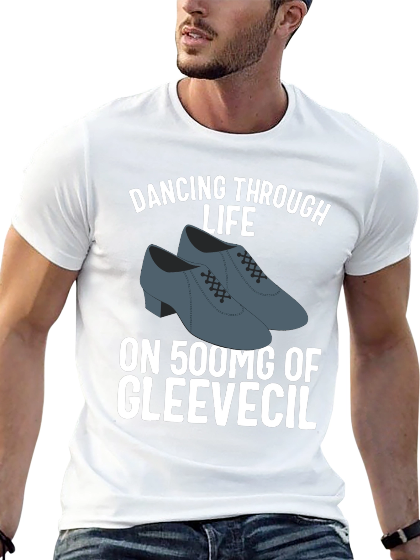 Black Dancing Through Life Graphic Tee view 13
