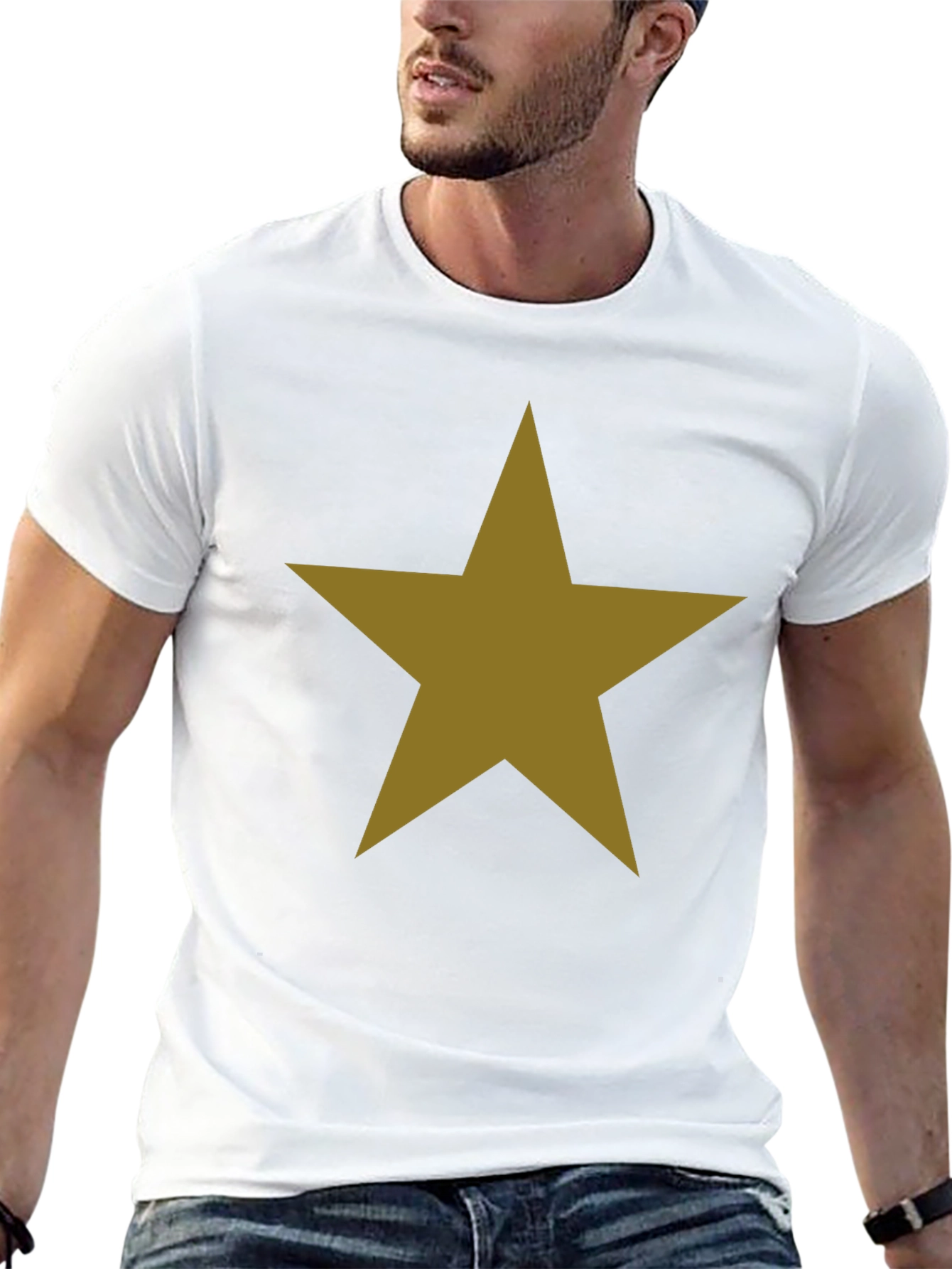 Classic Star Graphic T-Shirt - Black - 13