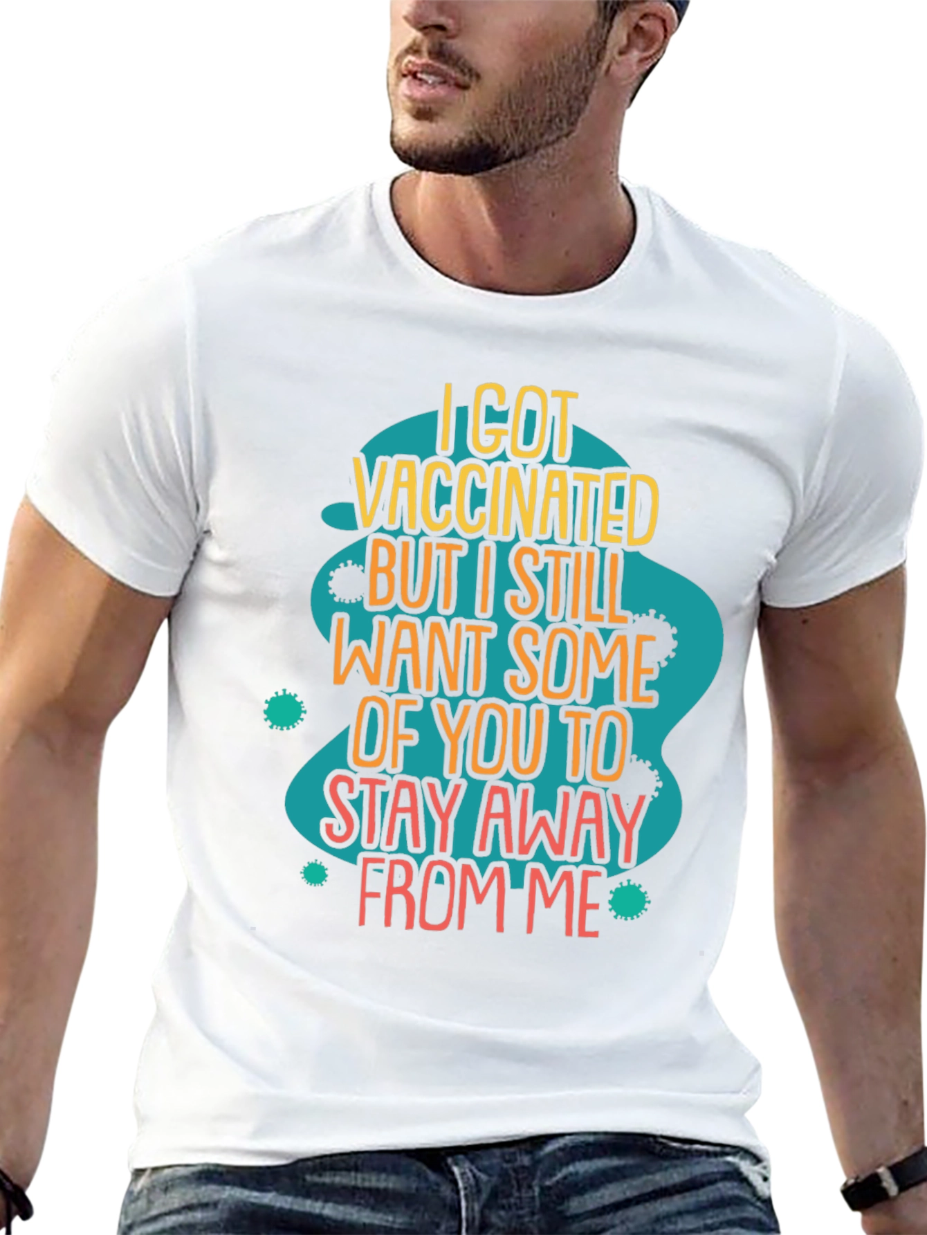 I Got Vaccinated Funny T-Shirt - 13