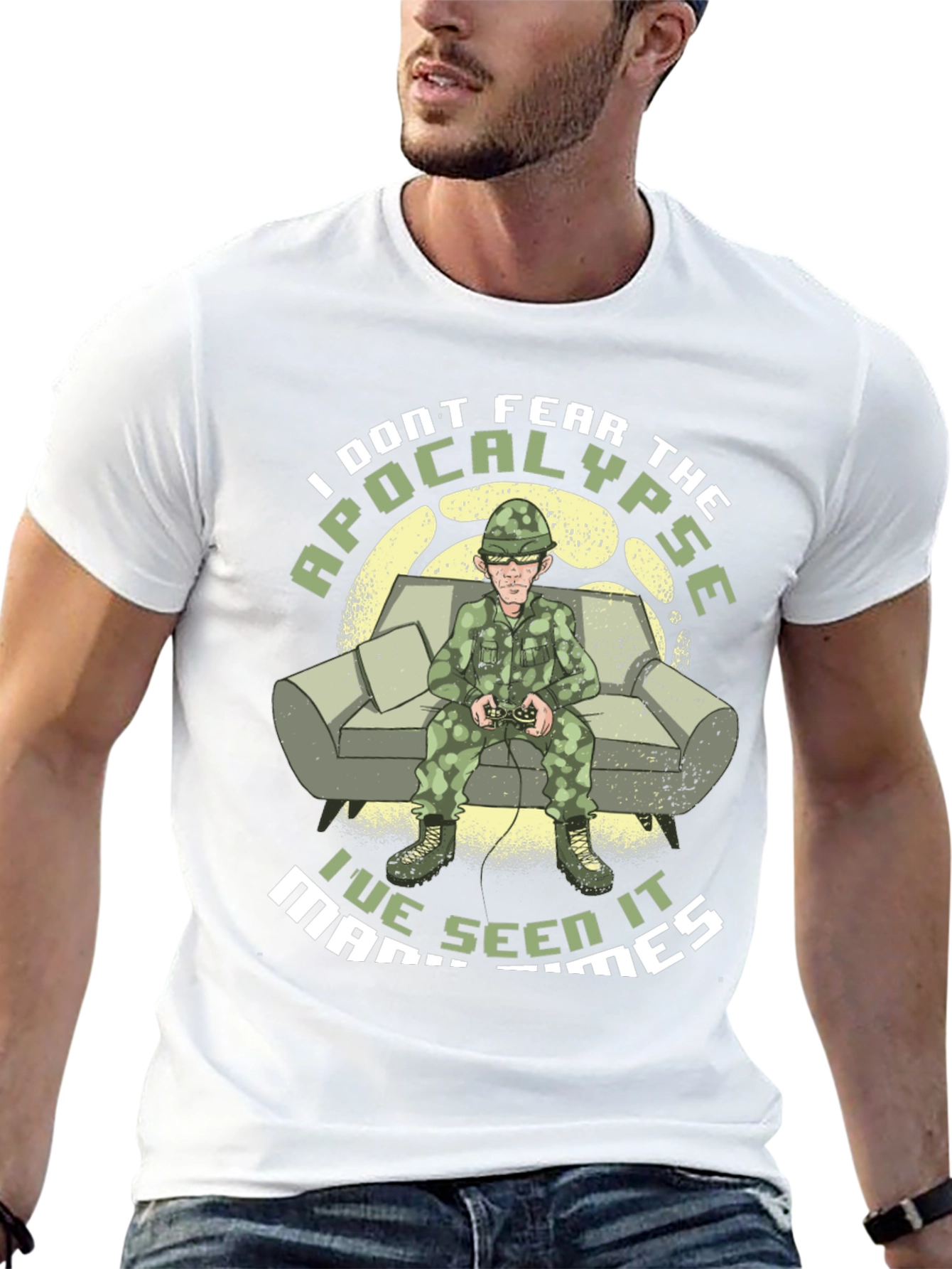 Apocalypse Gamer T-Shirt - Military Style - 13