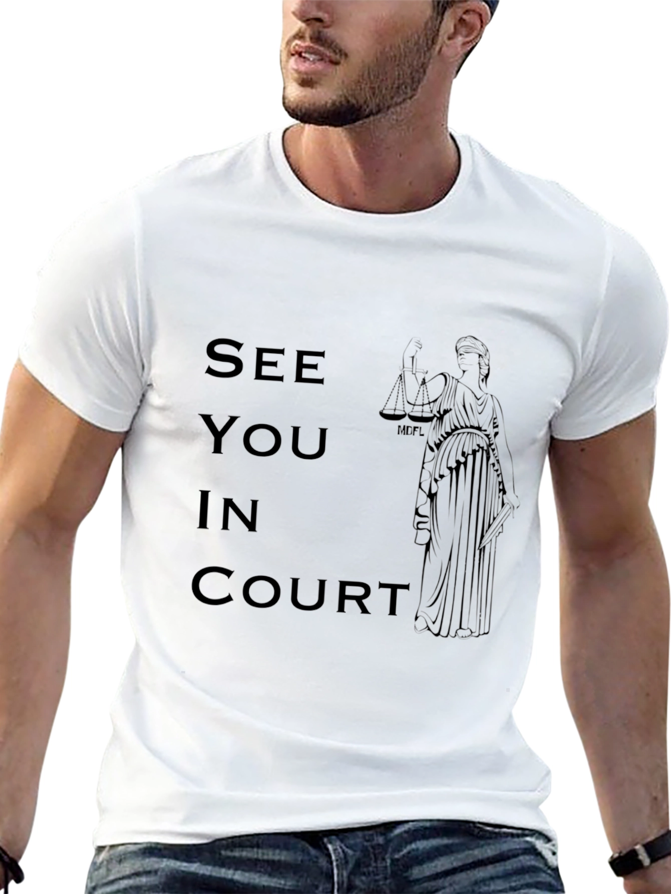 See You In Court Black T-Shirt - 13