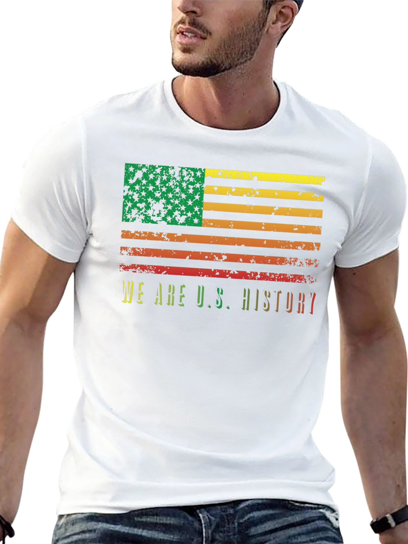 We Are U.S. History T-Shirt - Black Pride Tee - 13