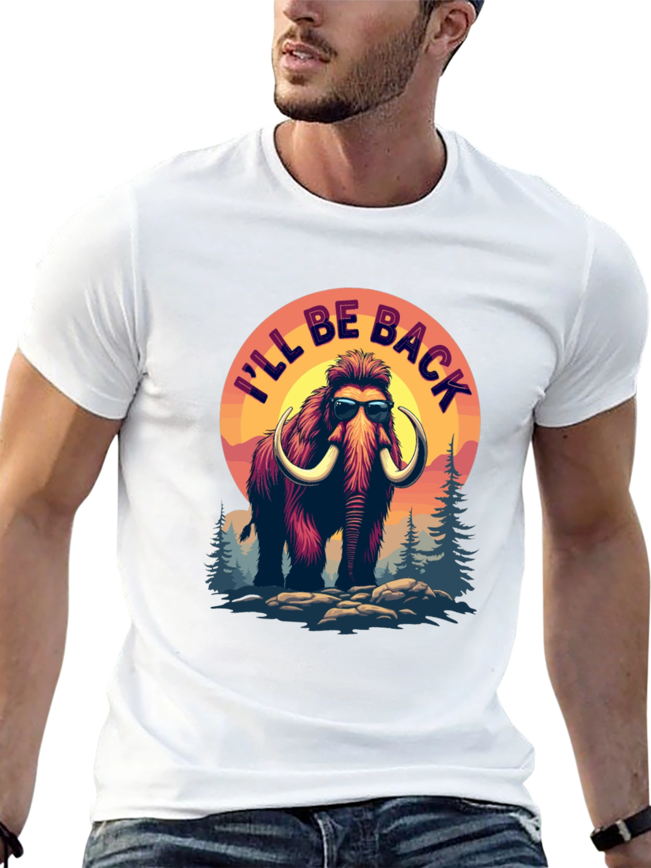 Black Mammoth "I'll Be Back" Graphic Tee view 13