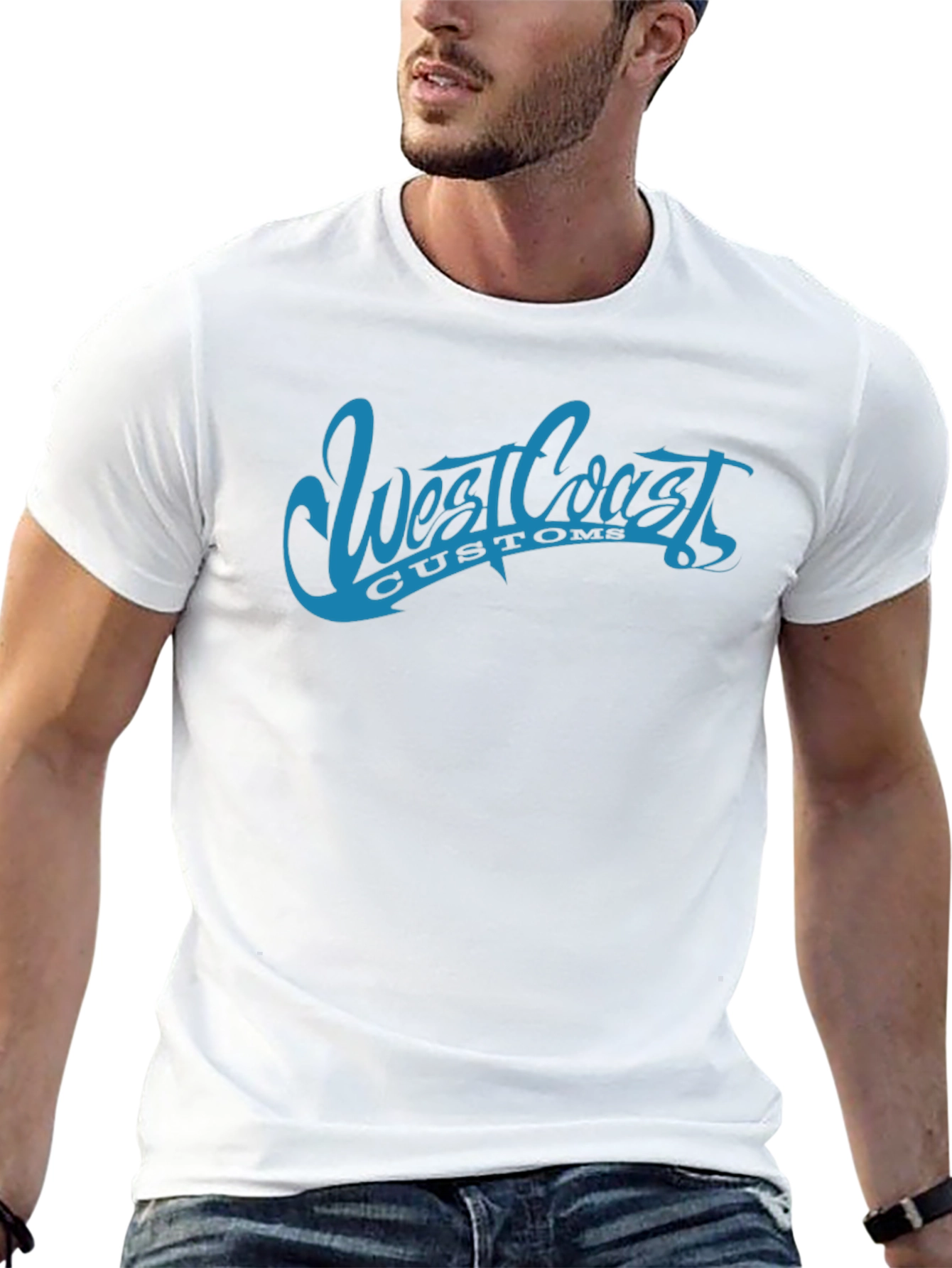 Black West Coast Customs Black T-Shirt view 13