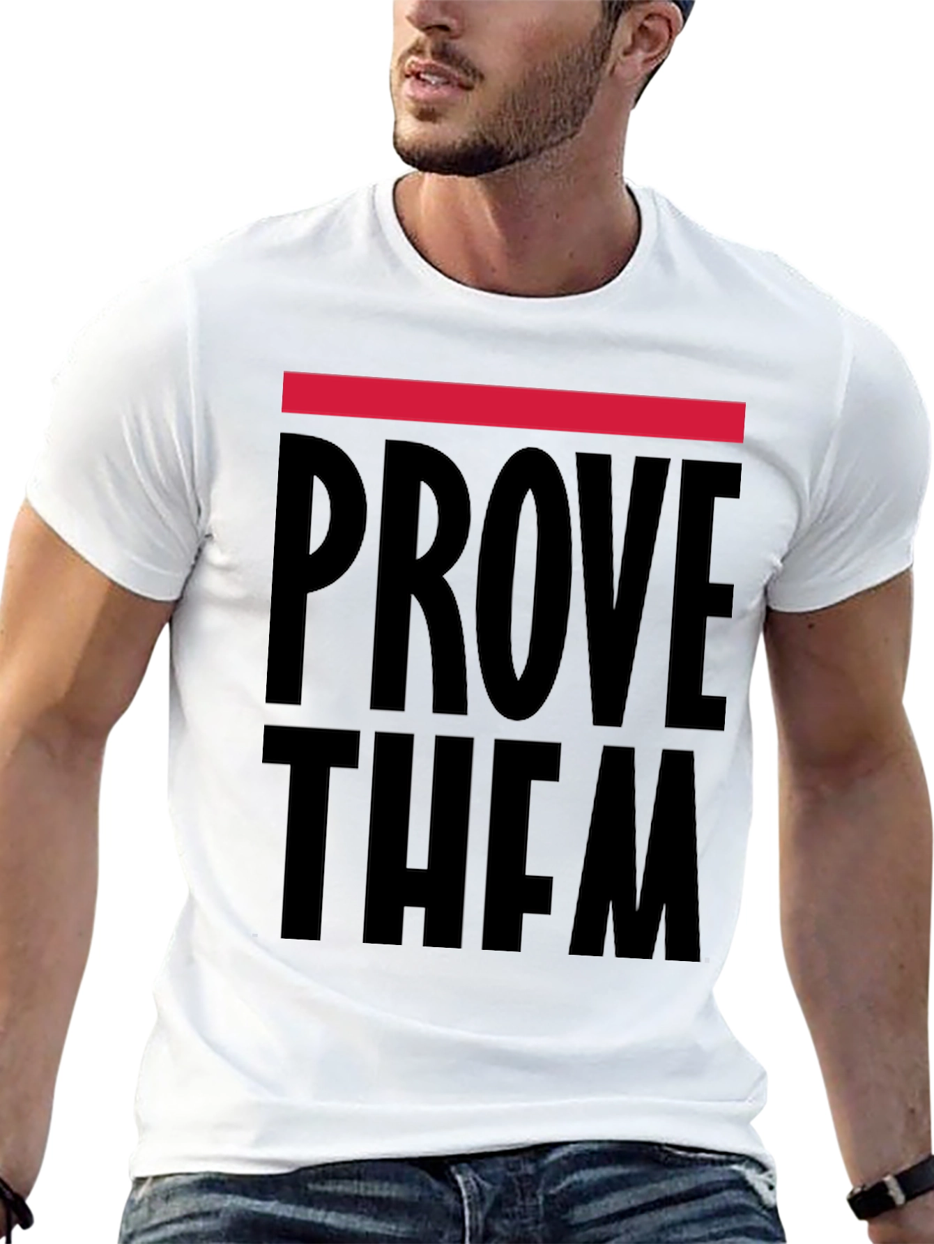 Black Prove Them Wrong Graphic T-Shirt view 13