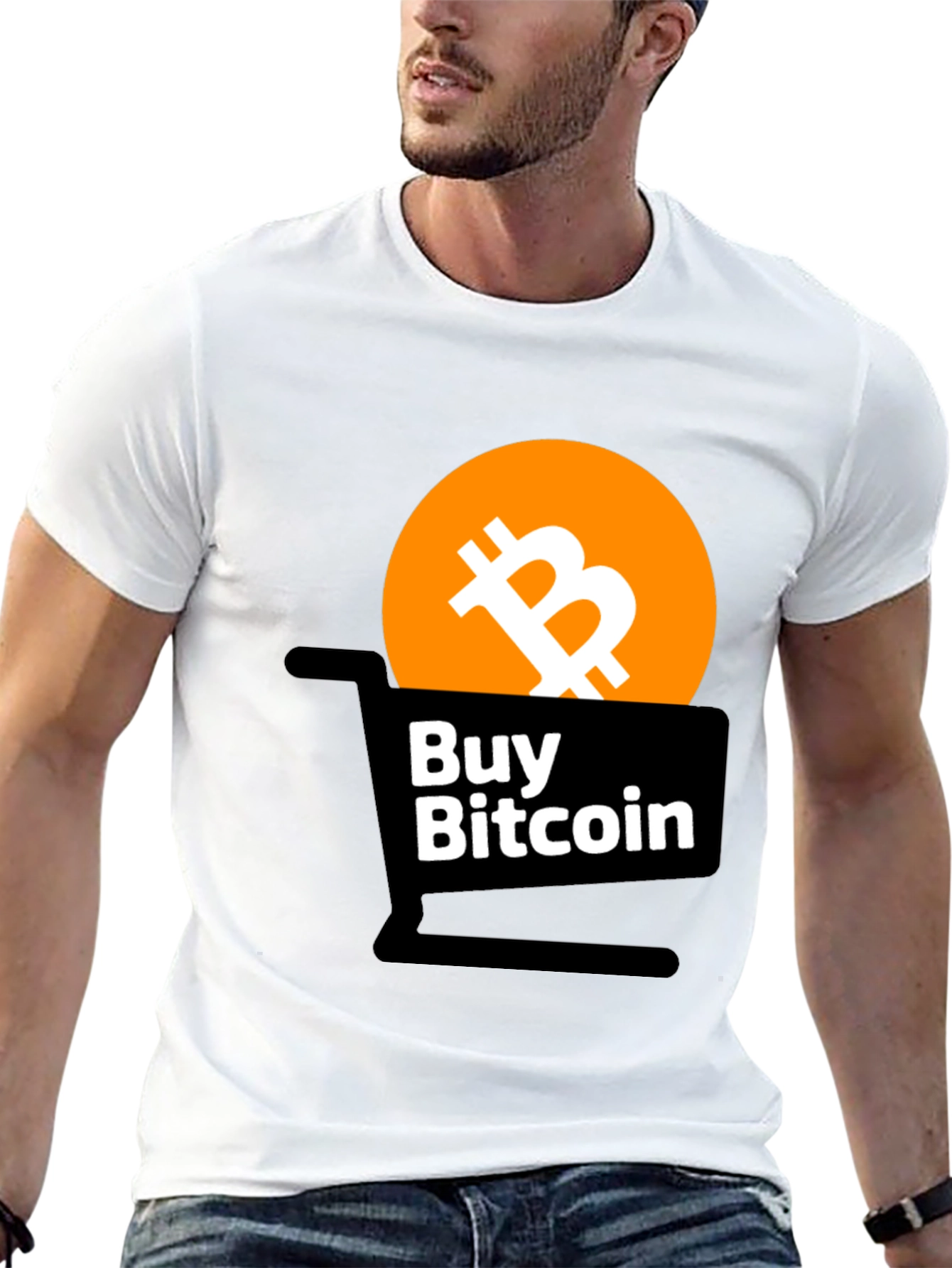 Buy Bitcoin Black Graphic Tee - Crypto Lover's Shirt - 13