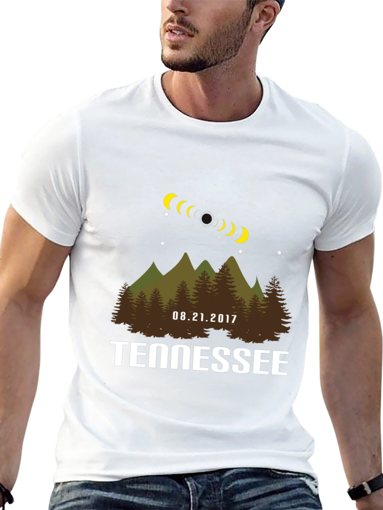 Black Tennessee Eclipse T-Shirt - August 21, 2017 view 13