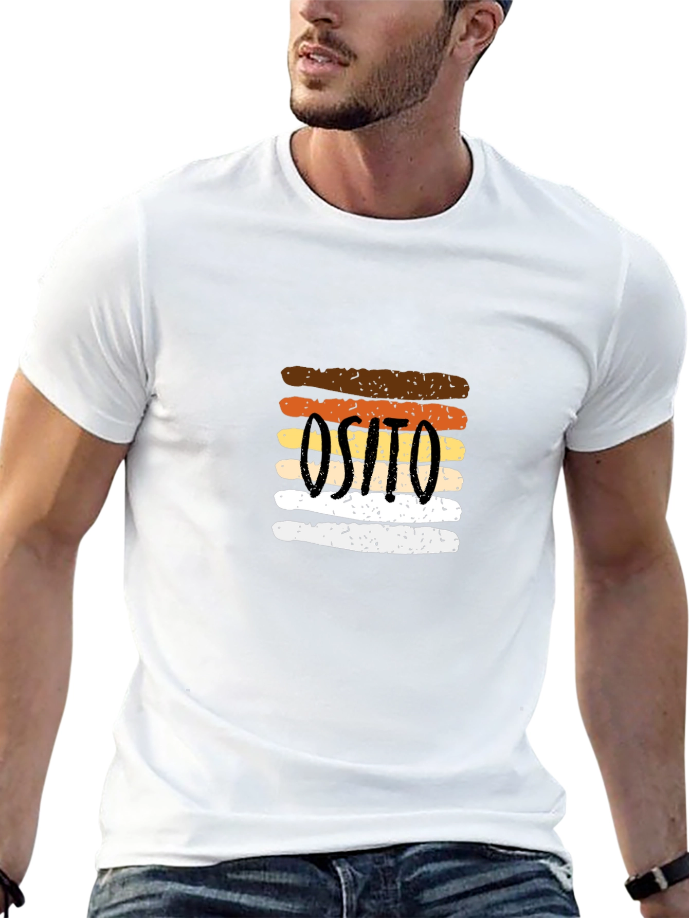 Black Osito Bear Pride T-Shirt view 13
